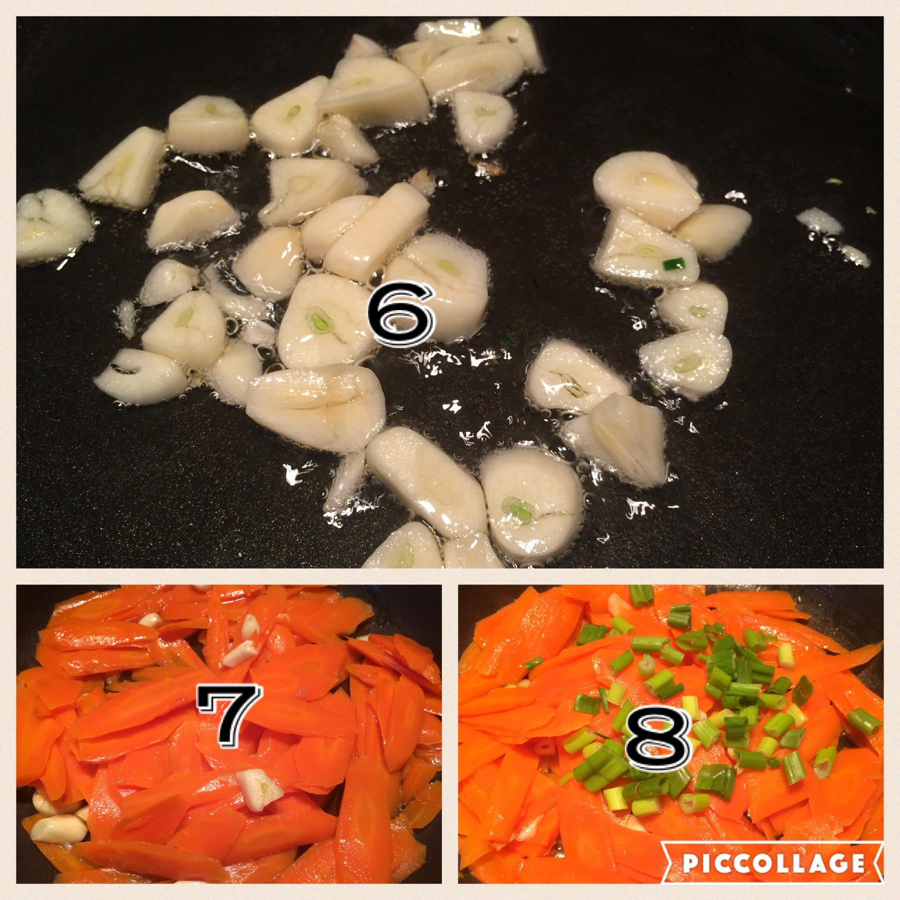 快手營養胡蘿蔔（蒸&炒的做法 步骤3