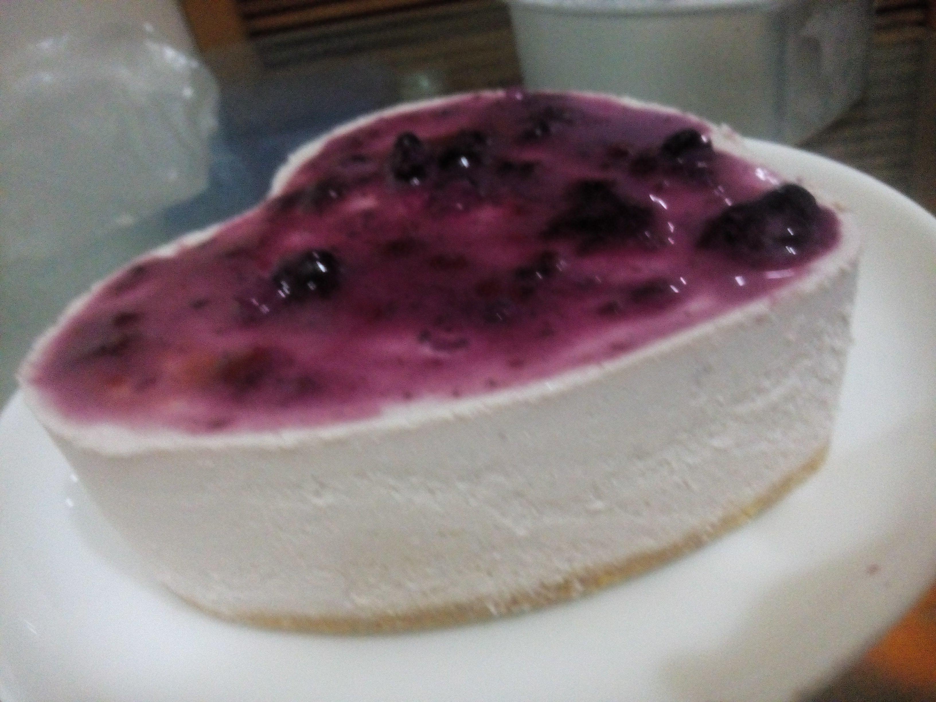 藍莓慕斯蛋糕的做法 步骤7
