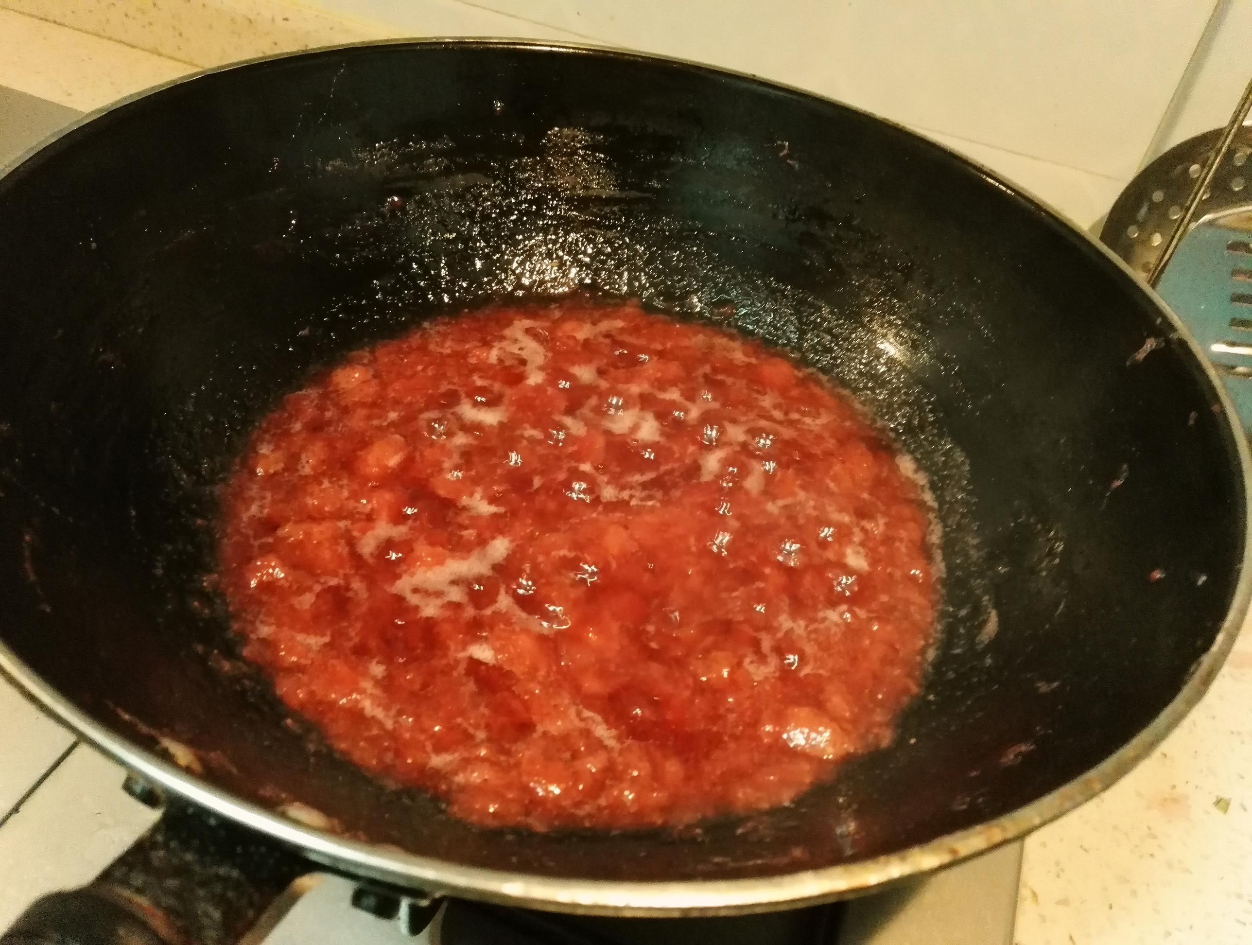酸酸甜甜草莓醬的做法 步骤6