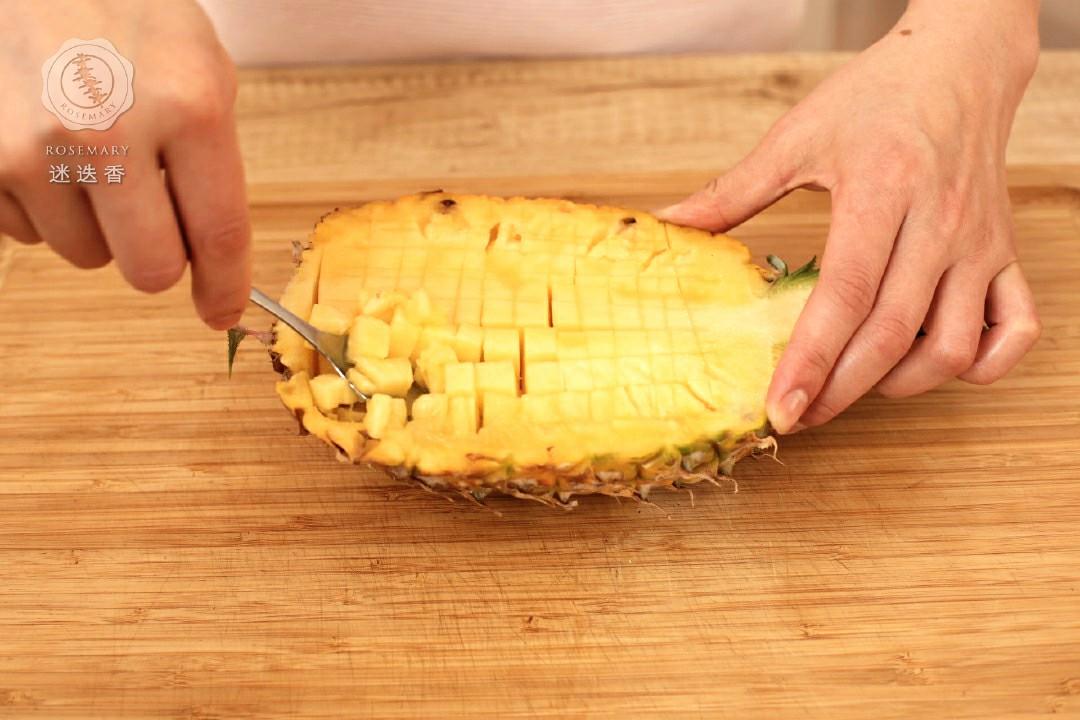 迷迭香：菠蘿炒飯的做法 步骤4