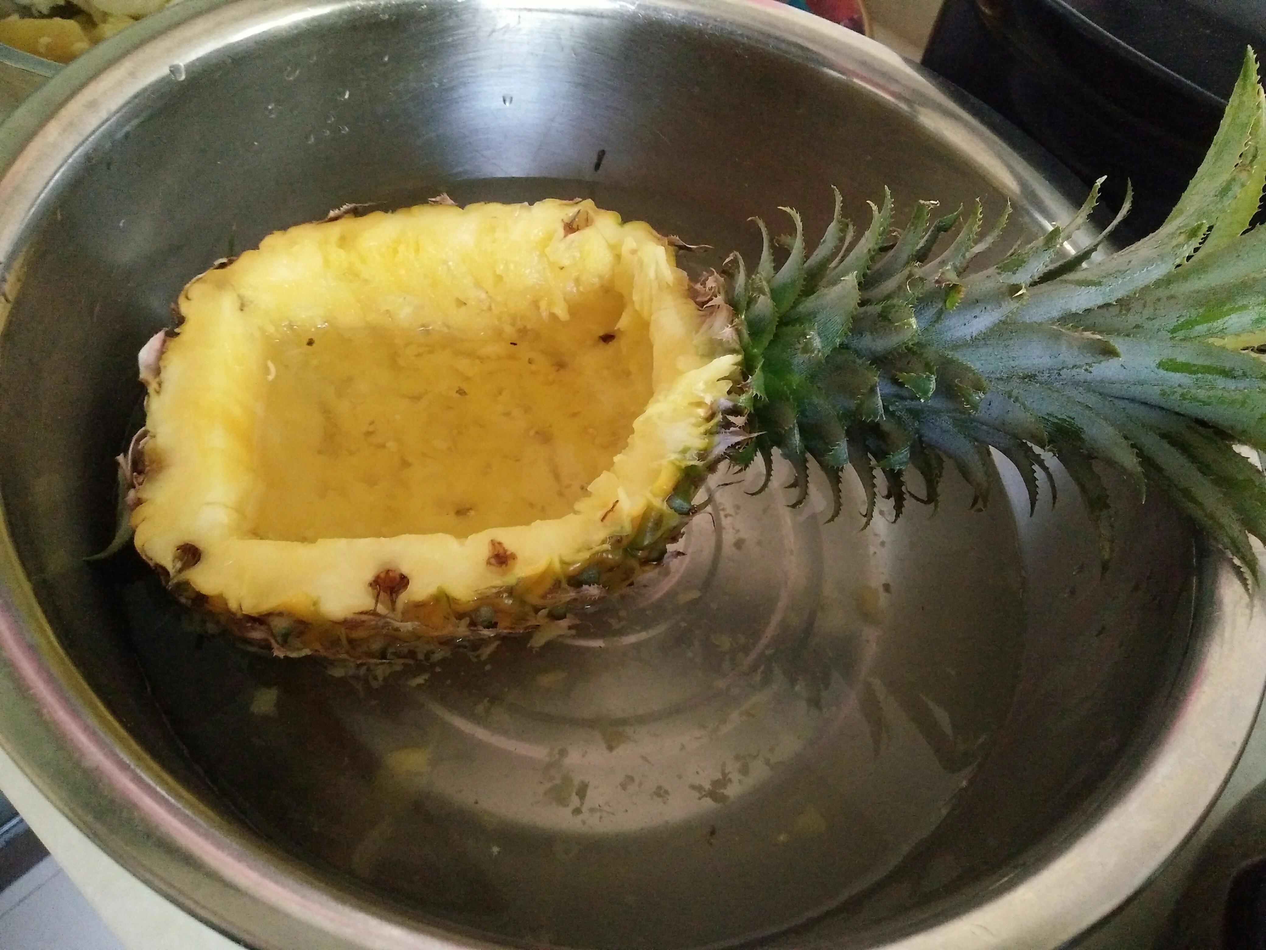 泰式咖哩菠蘿飯的做法 步骤3
