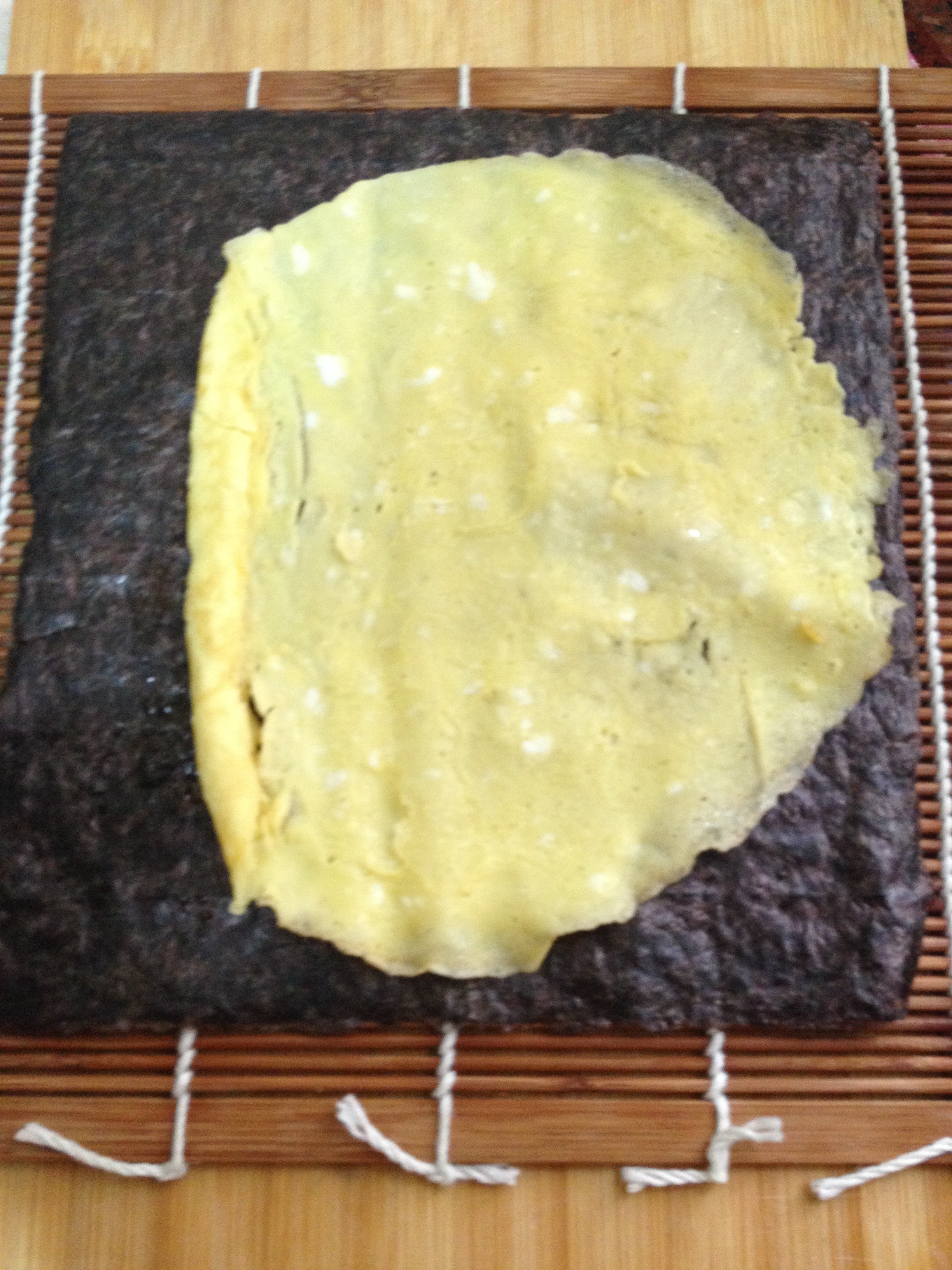 紫菜蛋皮壽司卷的做法 步骤3