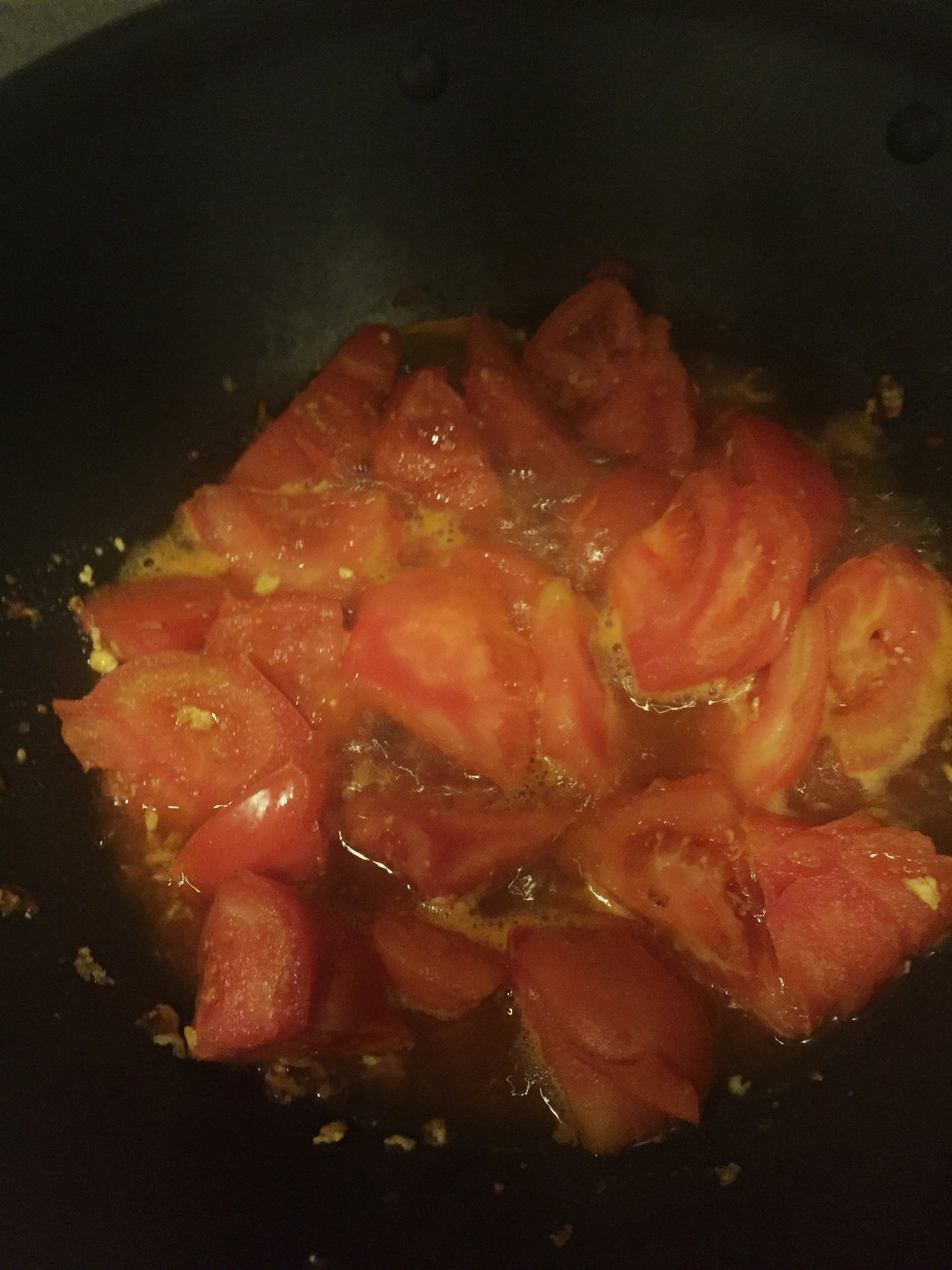 無油版西紅柿雞蛋麪的做法 步骤3