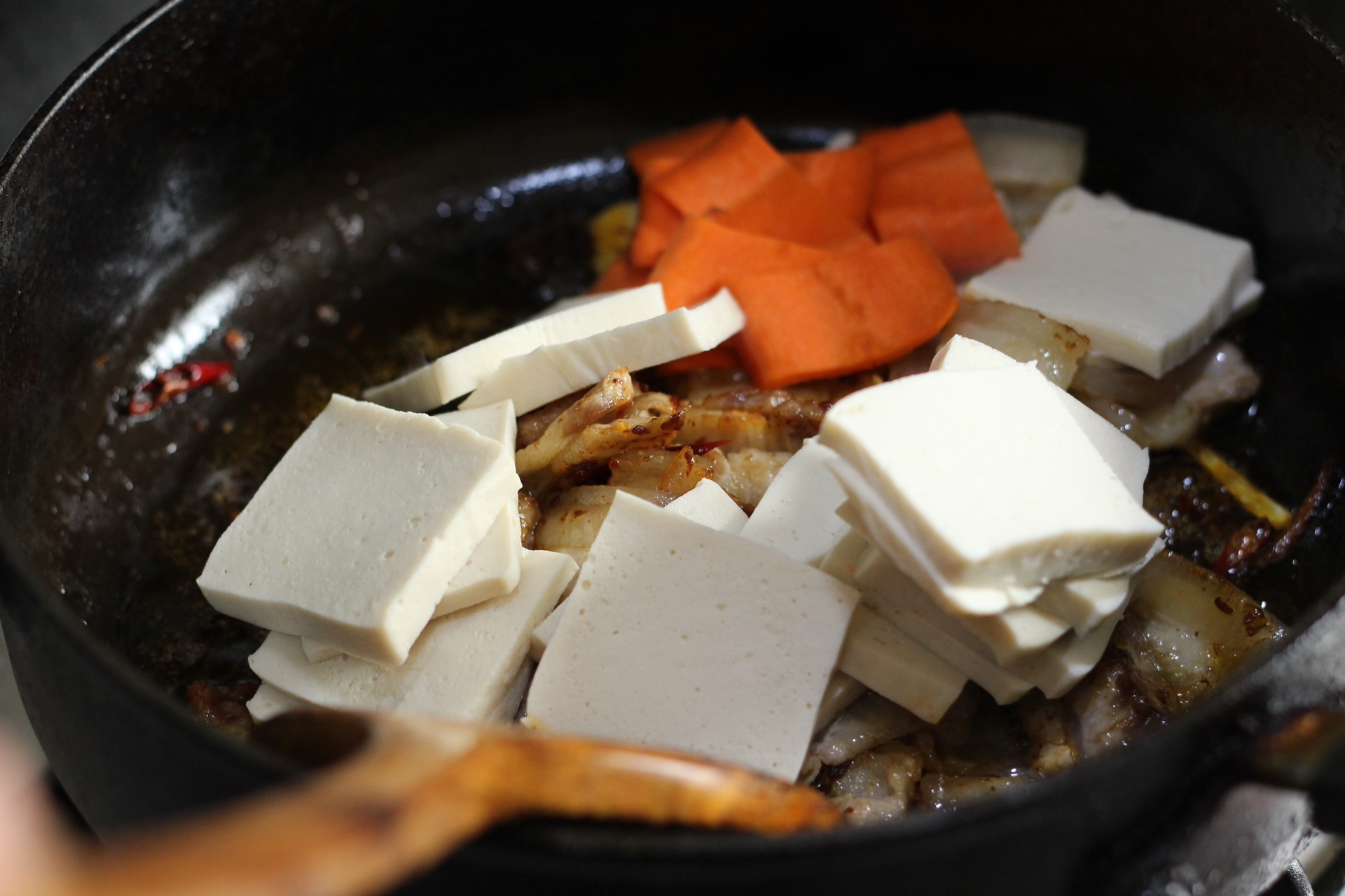 幹鍋千頁豆腐的做法 步骤8