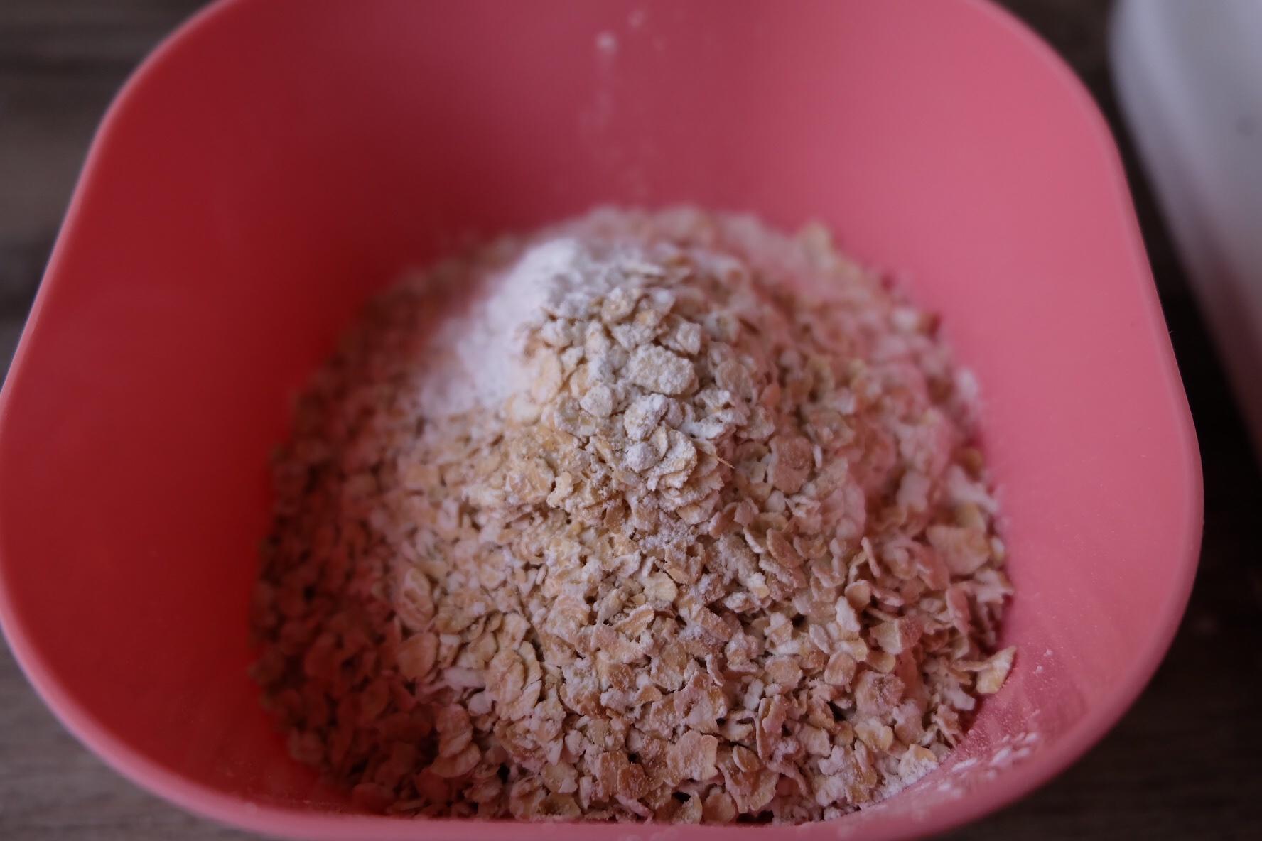 燕麥紫薯芋頭低脂馬芬的做法 步骤3