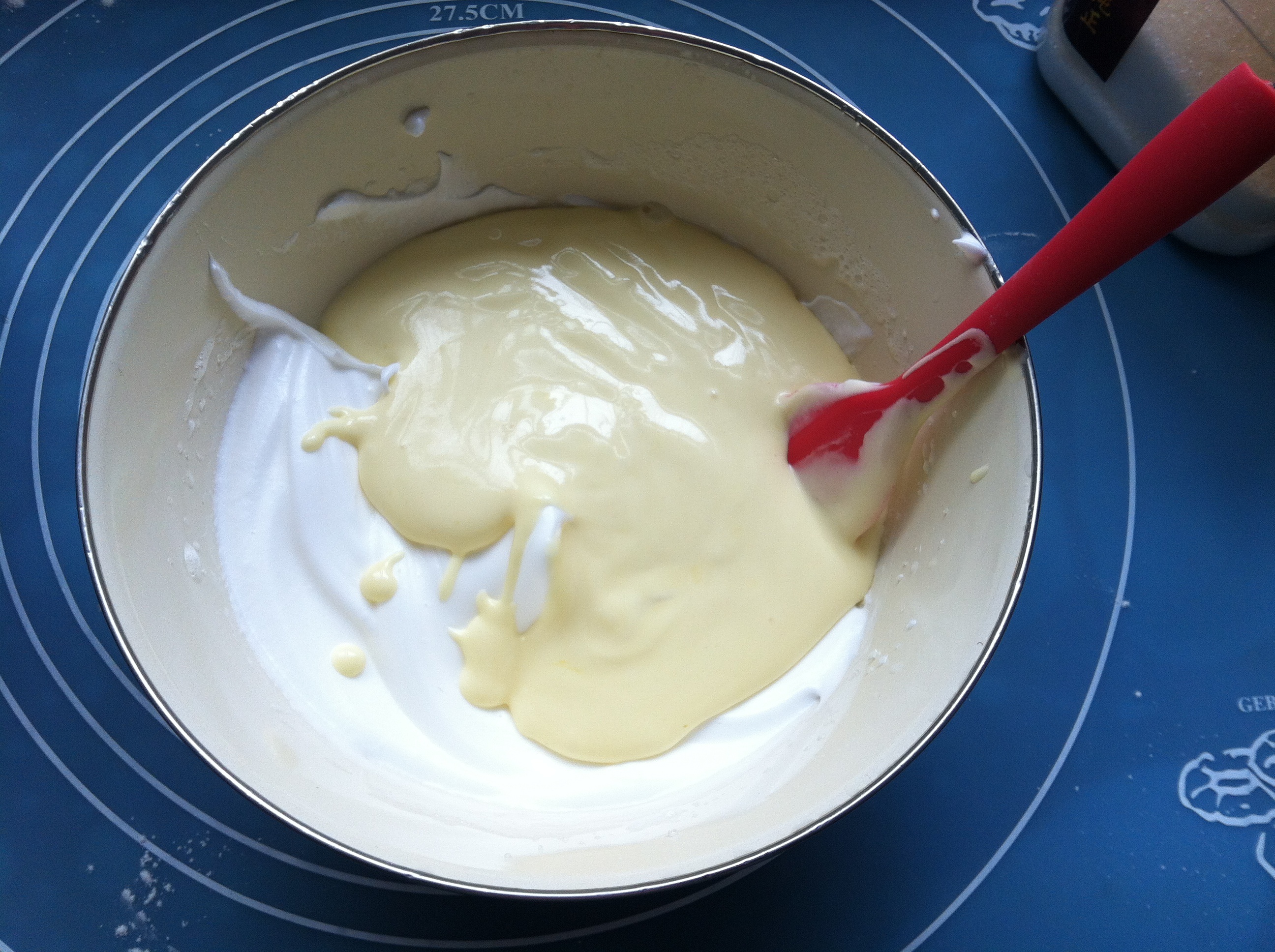 酸奶戚風蛋糕的做法 步骤7