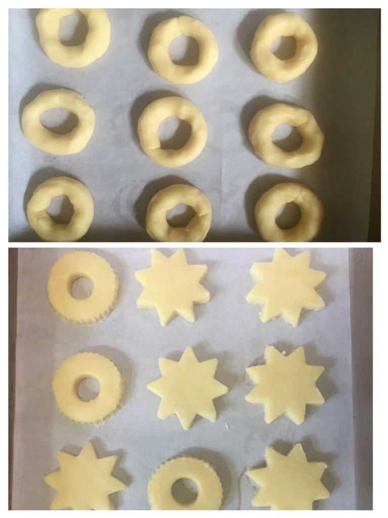 餅乾甜甜圈 曲奇餅乾底 甜品臺裝飾用餅乾的做法 步骤9