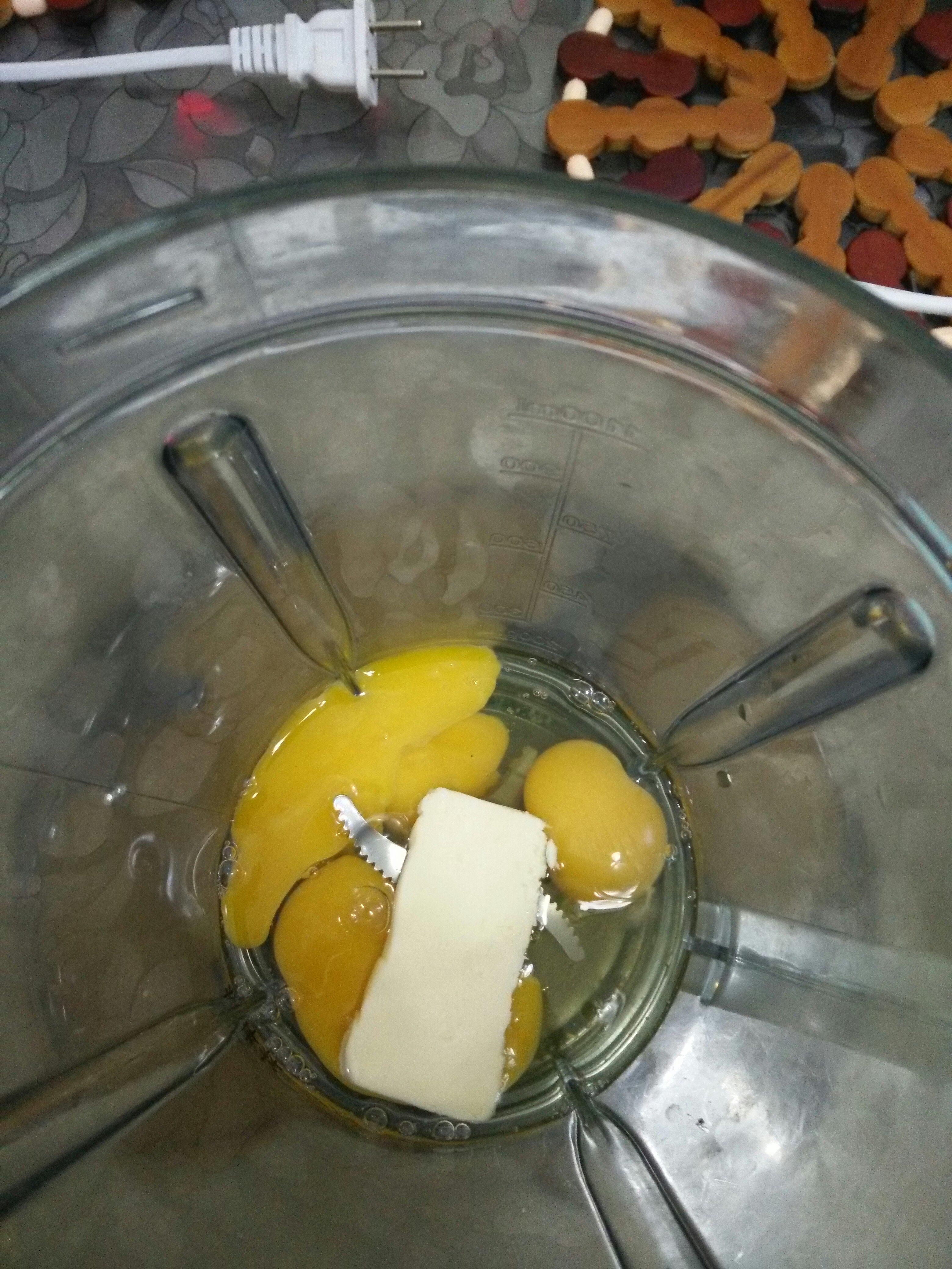 黃油雞蛋餅的做法 步骤1