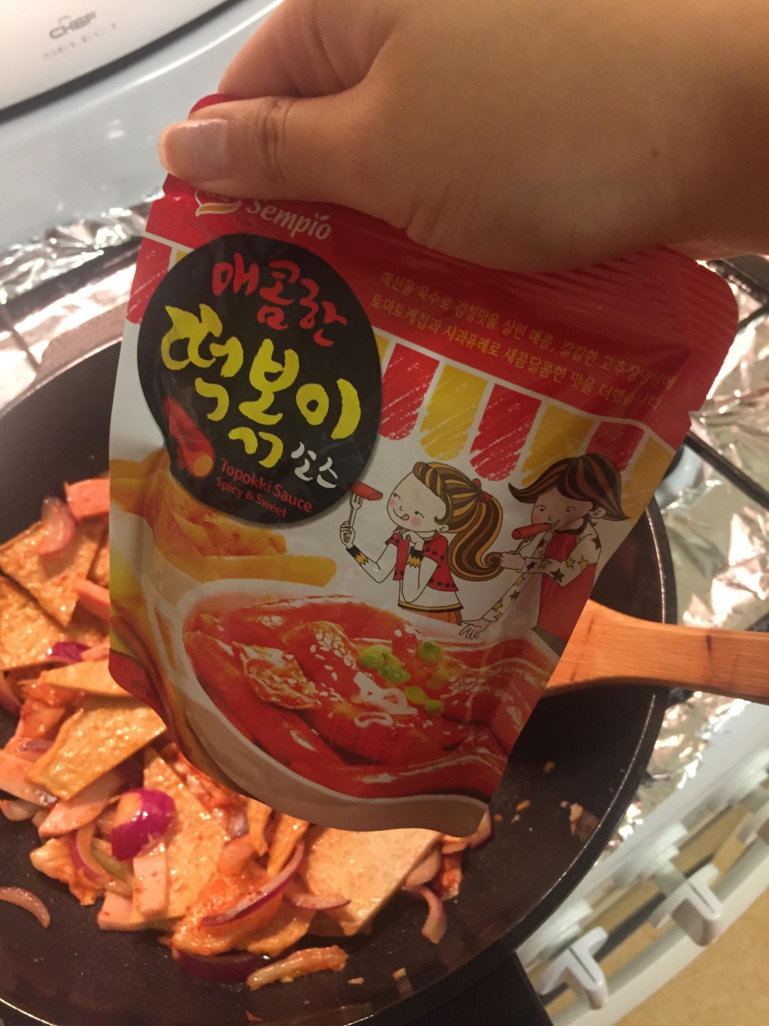 懶人版韓國炒年糕（怎麼樣都好吃）的做法 步骤6
