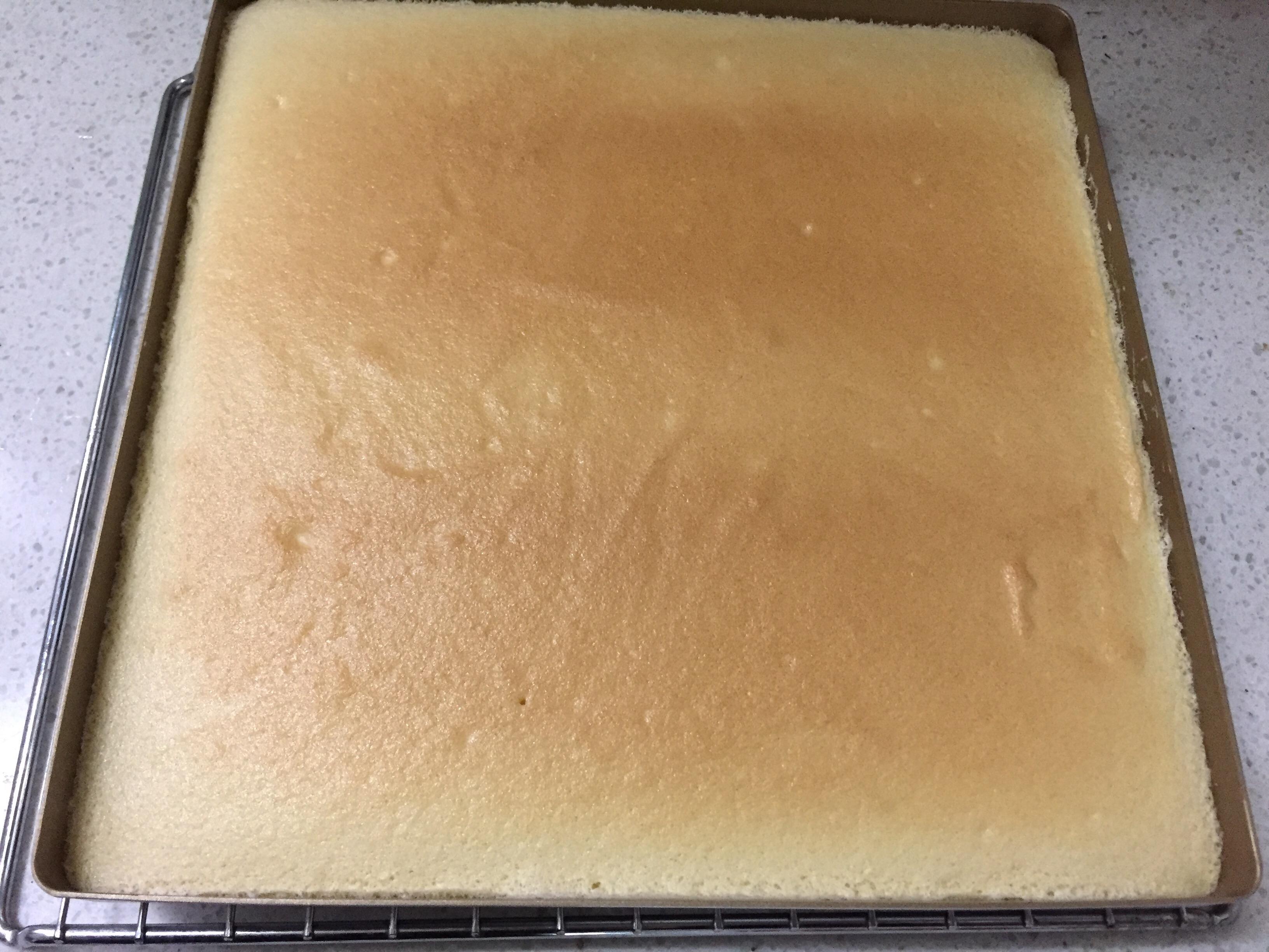原味蛋糕卷，無奶油的小四卷的做法 步骤13