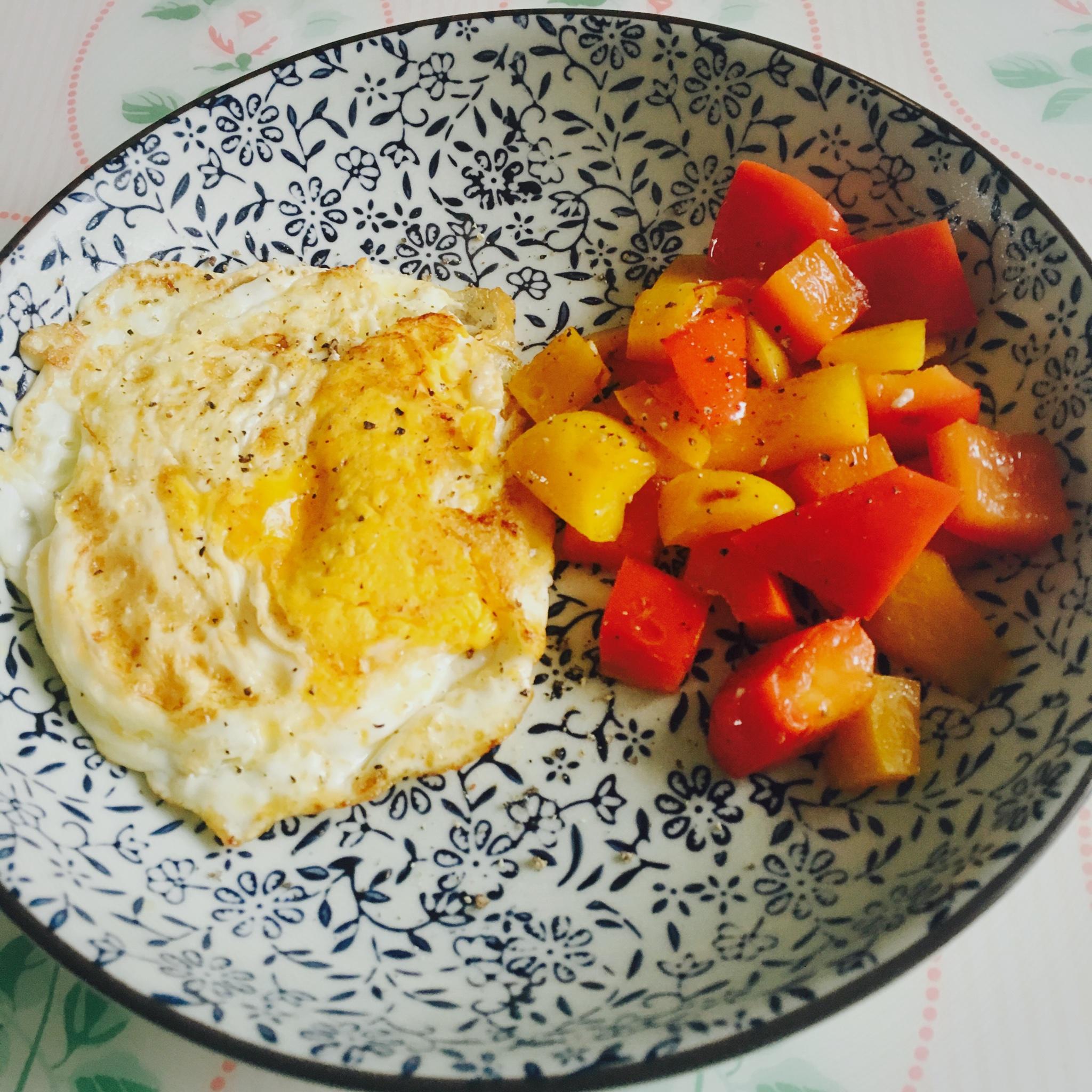 懶人煎雞蛋健康早餐的做法 步骤3