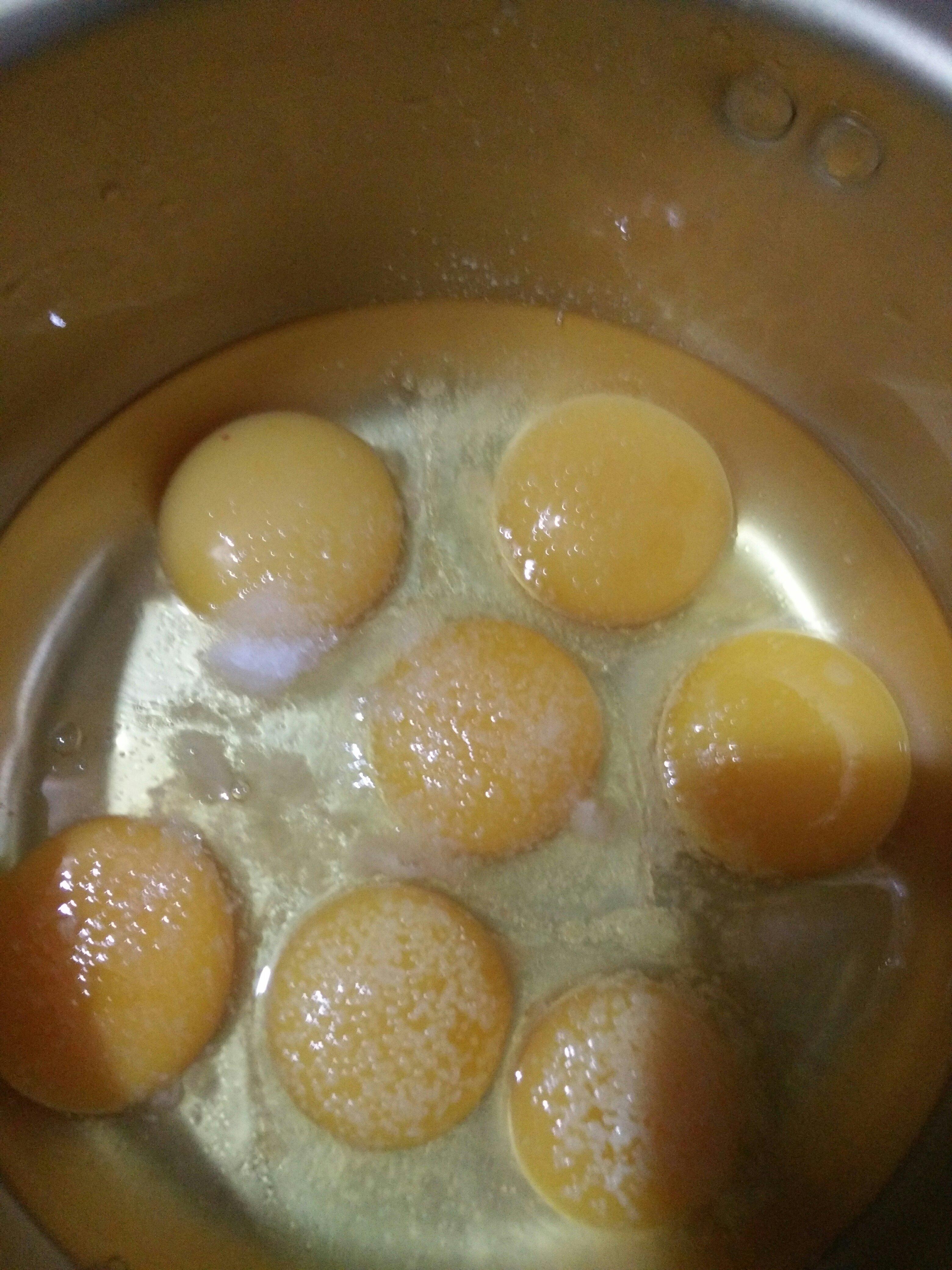 野蔥（卜蔥）煎雞蛋的做法 步骤3