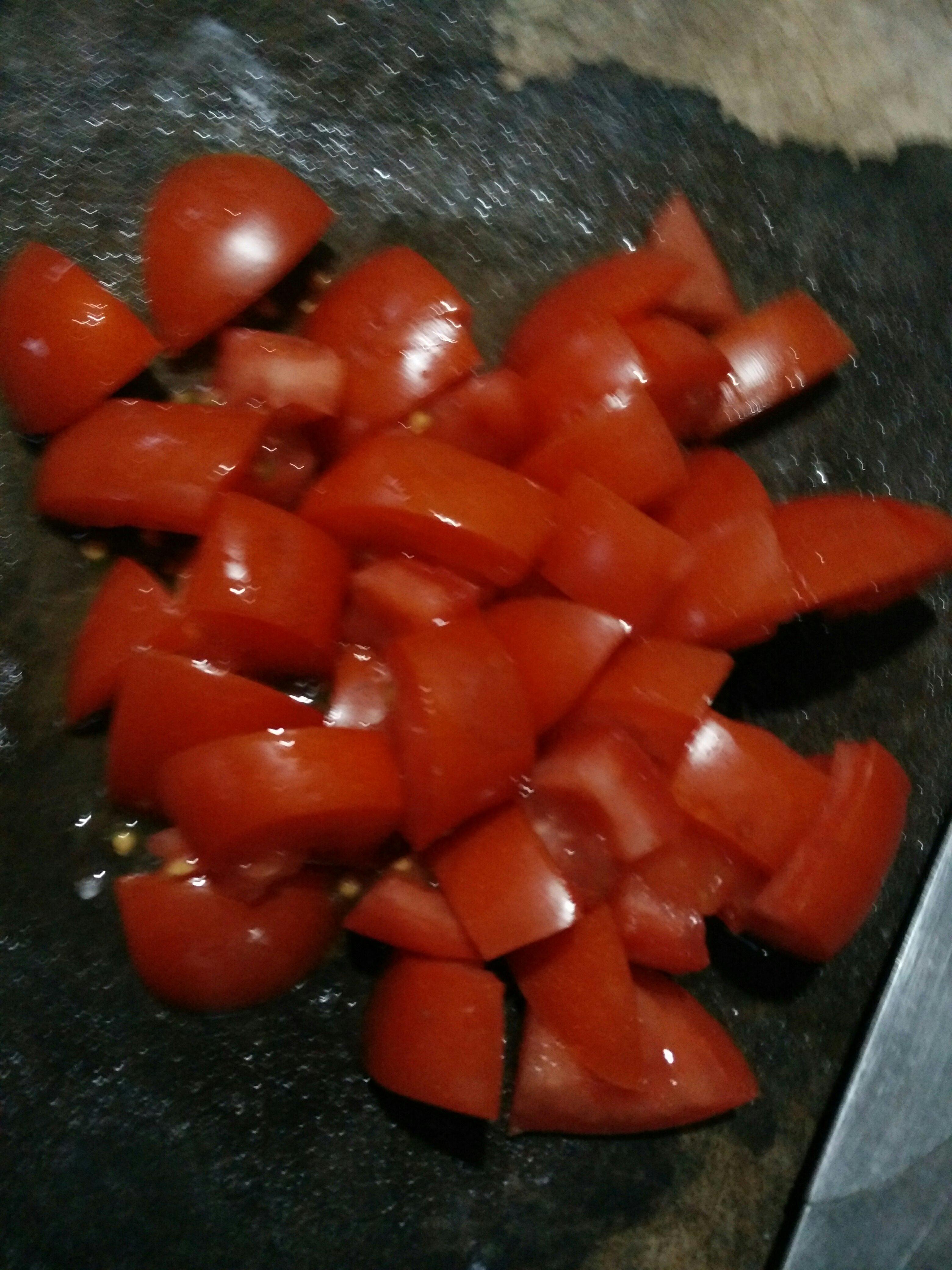 西紅柿燜豆腐的做法 步骤4