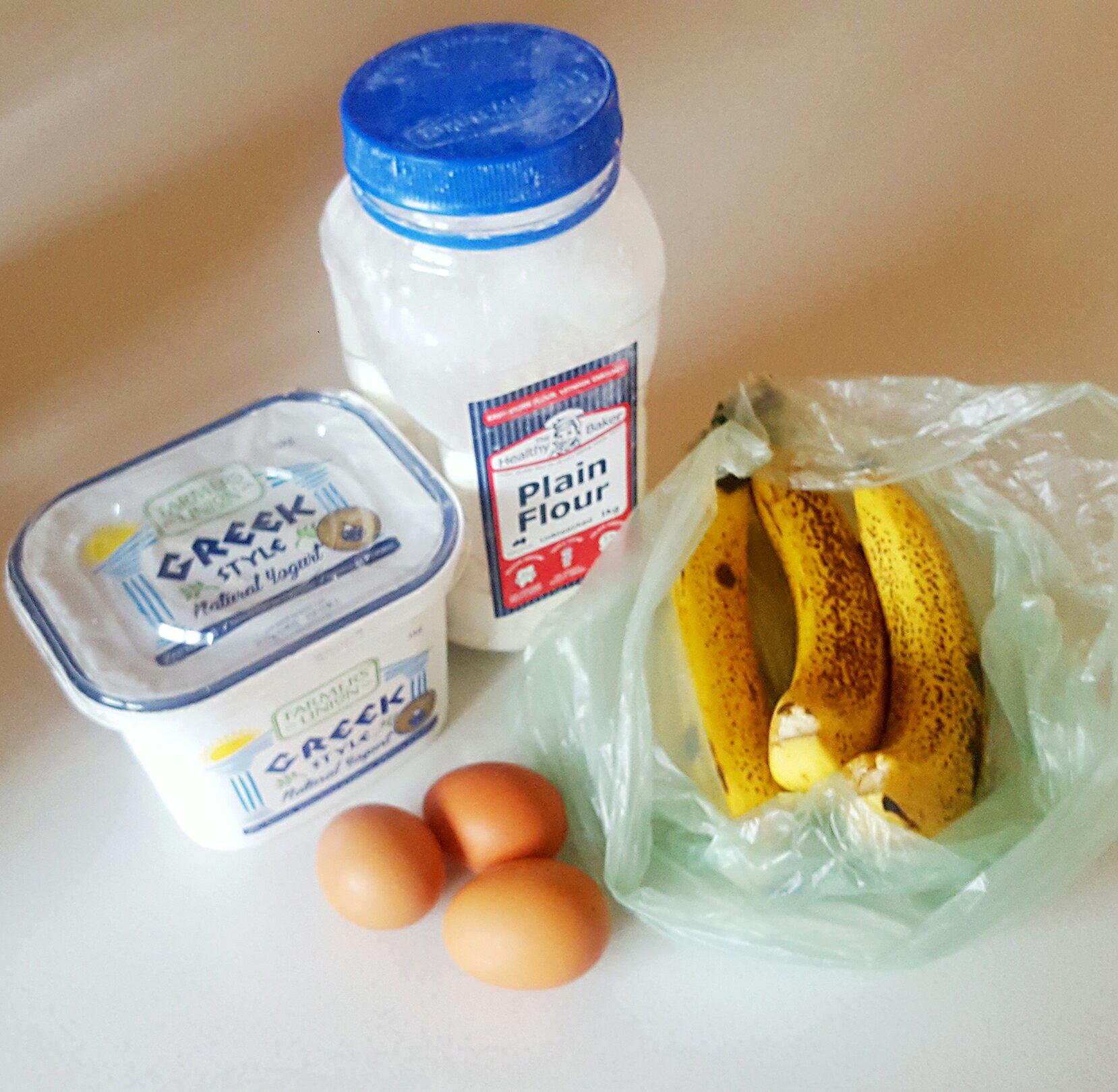 香蕉酸奶餅的做法 步骤1