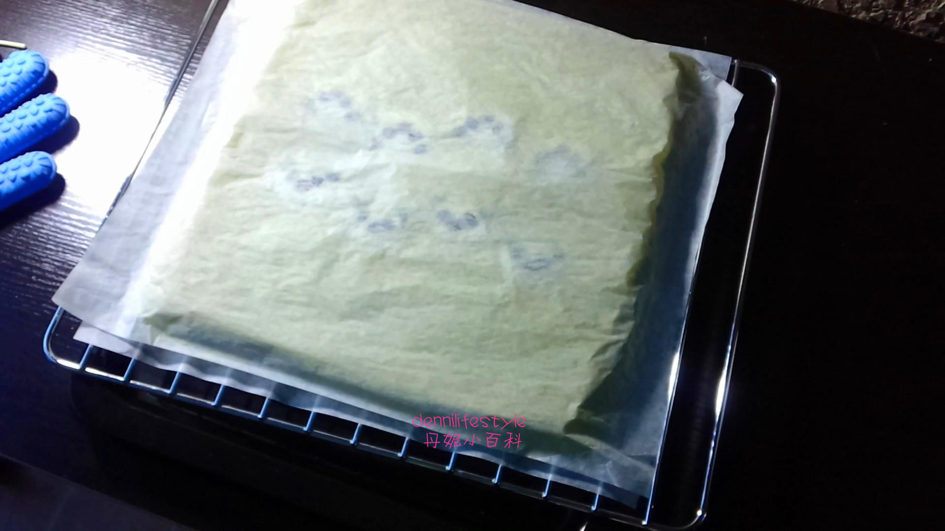 抹茶熊貓蛋糕卷 MATCHA PANDA ROLL CAKE的做法 步骤13