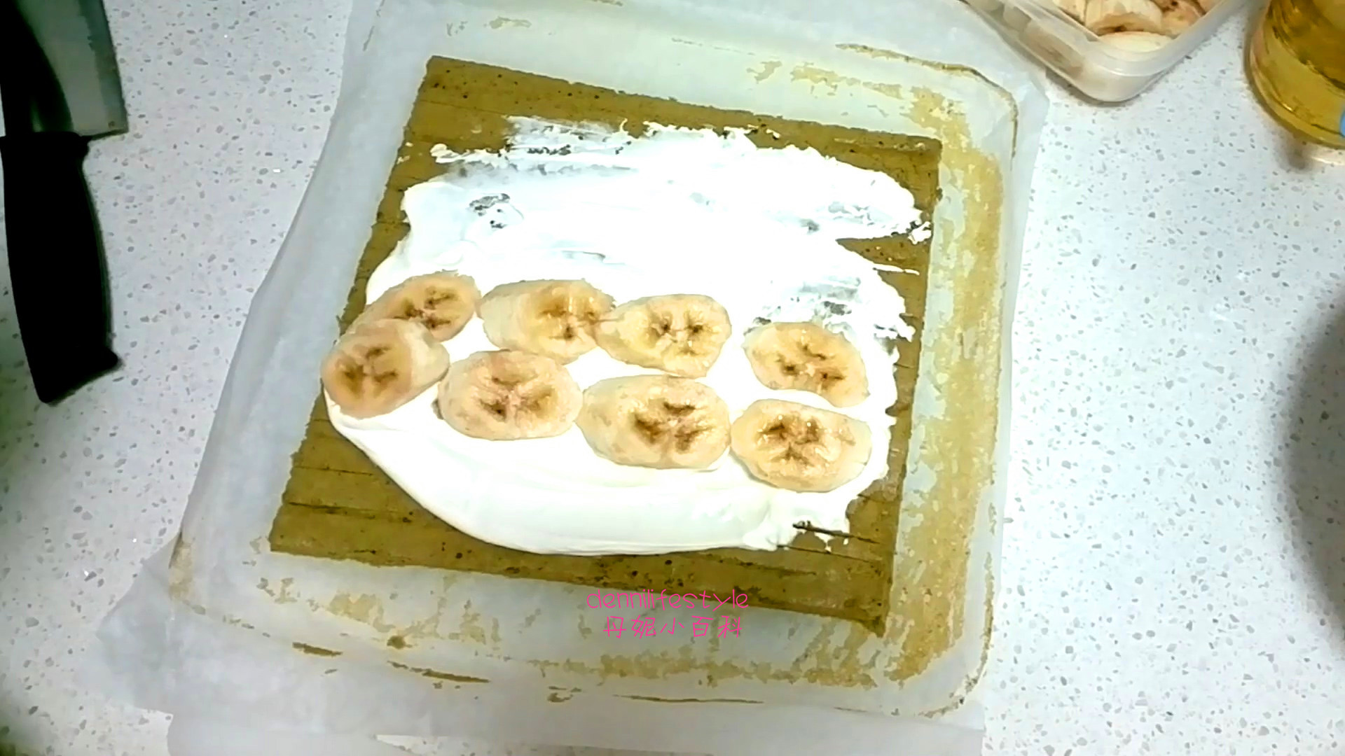 抹茶熊貓蛋糕卷 MATCHA PANDA ROLL CAKE的做法 步骤15