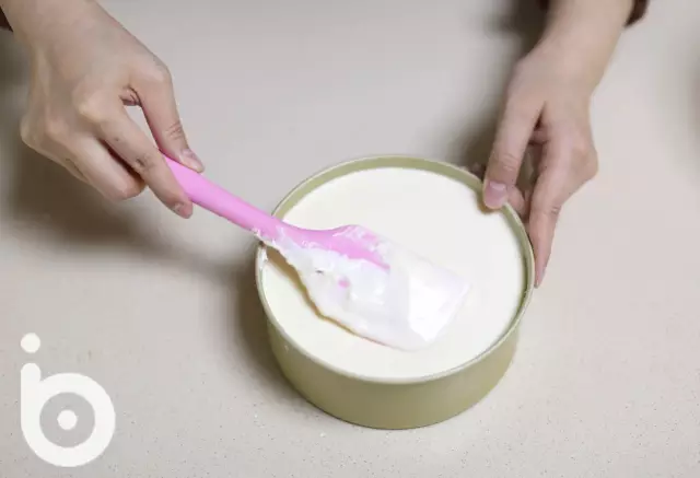春日甜品-酸奶抹茶大理石凍芝士（免烤）的做法 步骤17