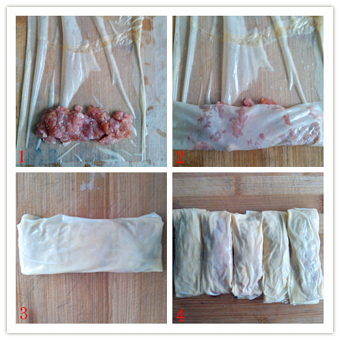 【頭媽廚房9】紅燒腐皮卷的做法 步骤2
