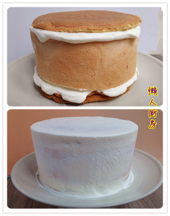 火龍漩渦花邊蛋糕的做法 步骤4