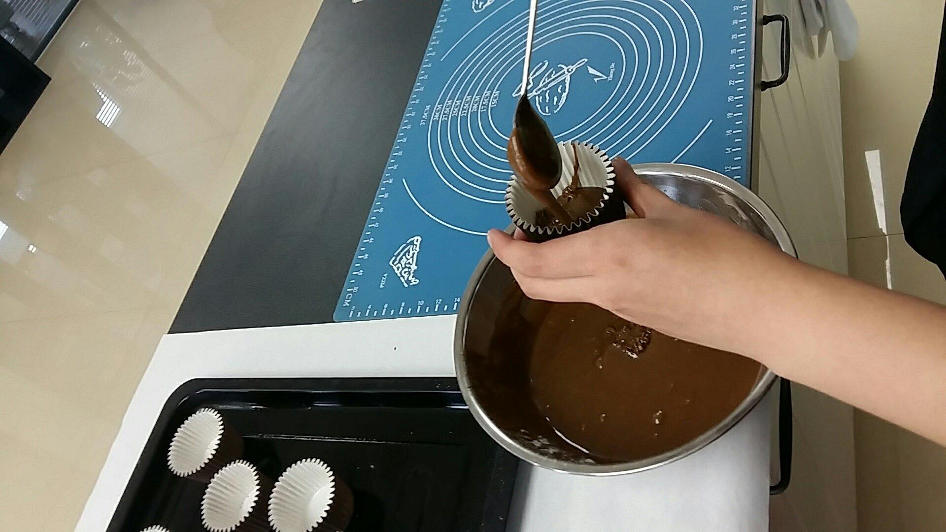 「巧克力」麥芽蛋糕的做法 步骤4