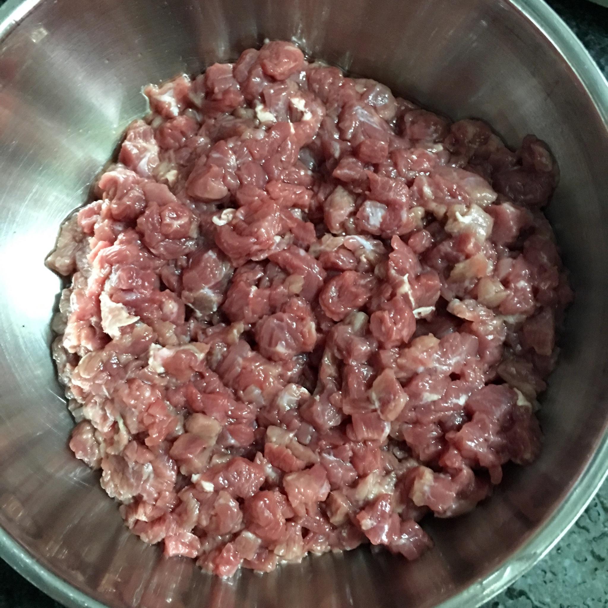 香乾花生牛肉醬的做法 步骤1