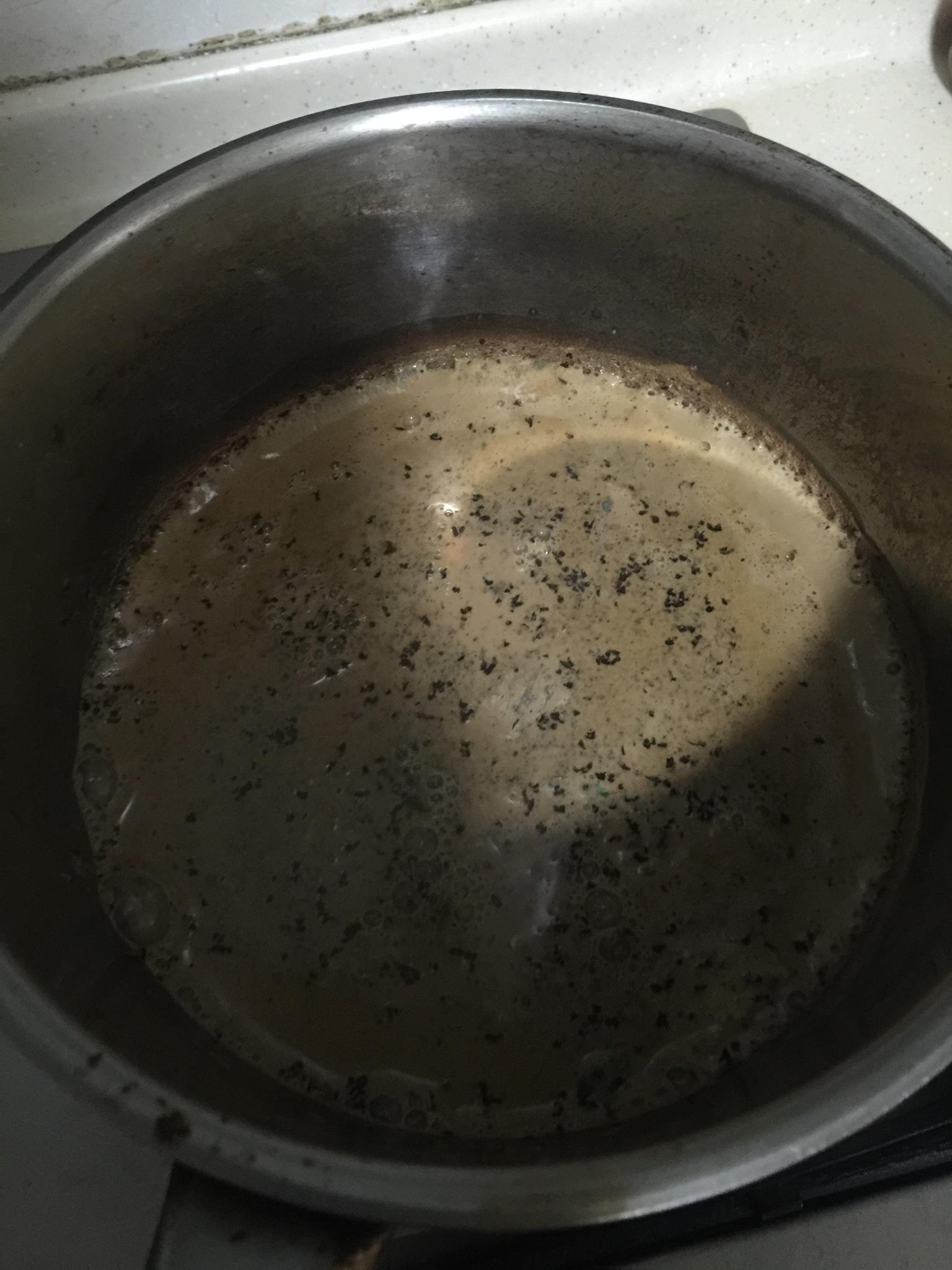 薄荷薑母焦糖奶茶的做法 步骤4