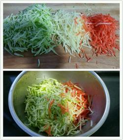 香煎茭瓜土豆餅的做法 步骤1
