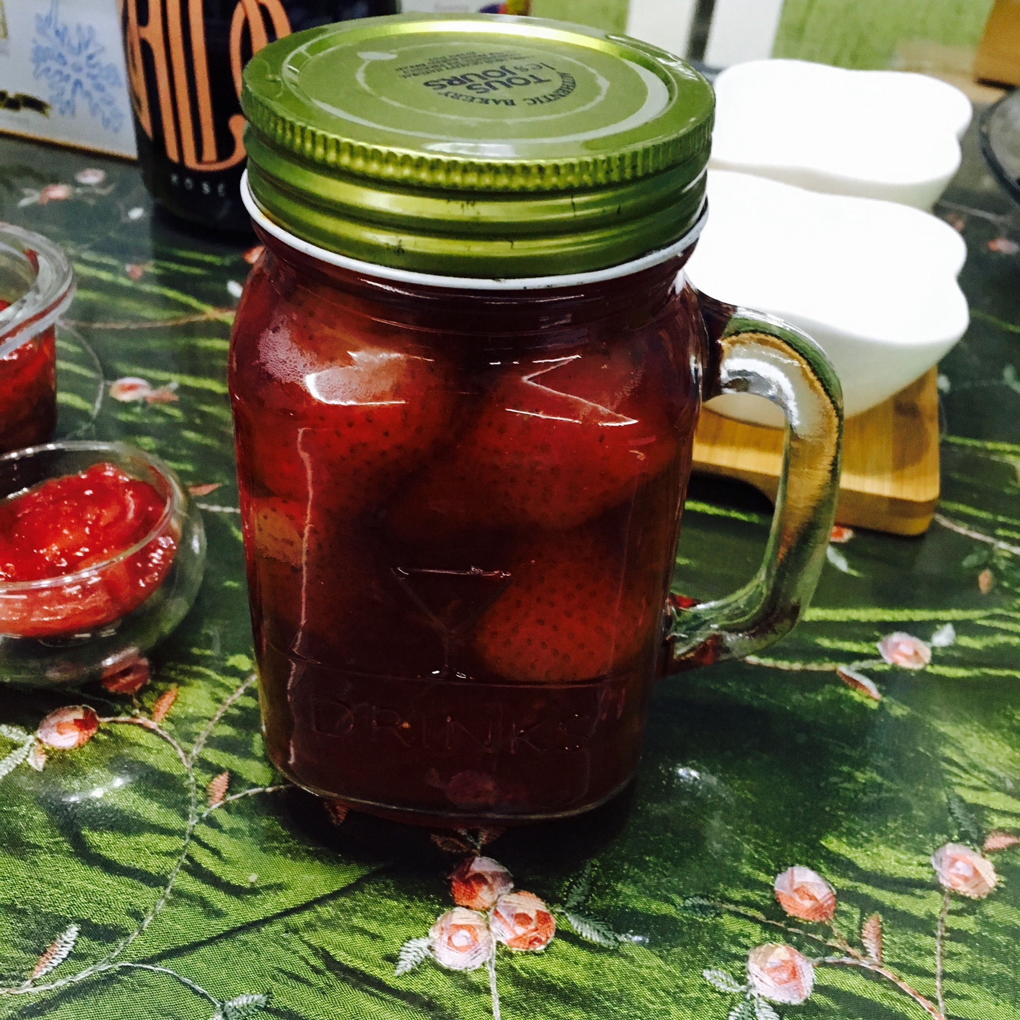 清甜草莓果醬及草莓罐頭的做法 步骤3