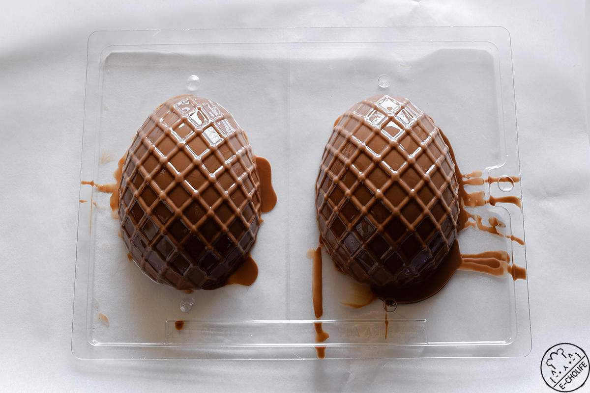 復活節巧克力糖果驚喜雞蛋的做法 步骤3