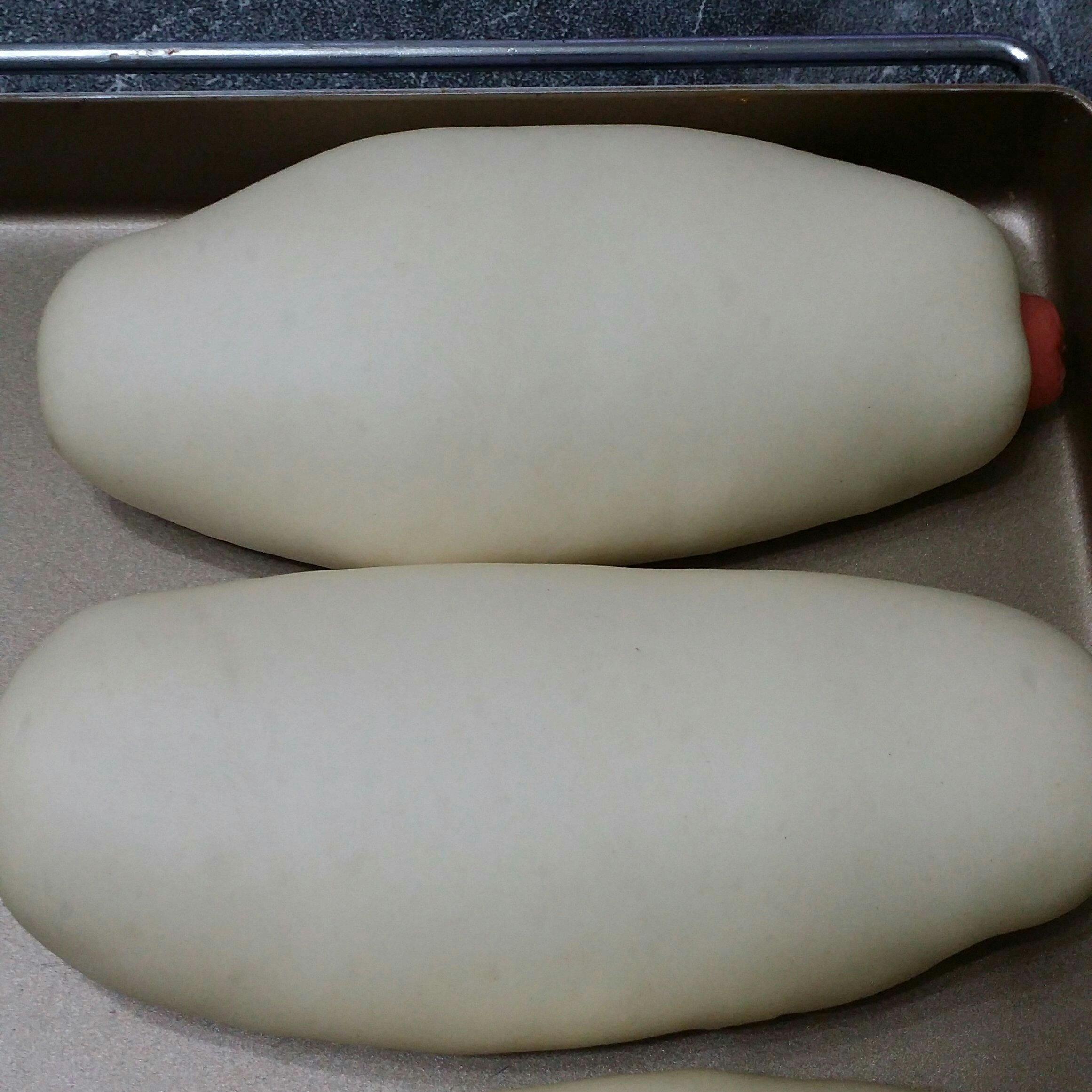 火腿腸早餐麪包（一次發酵法）的做法 步骤10
