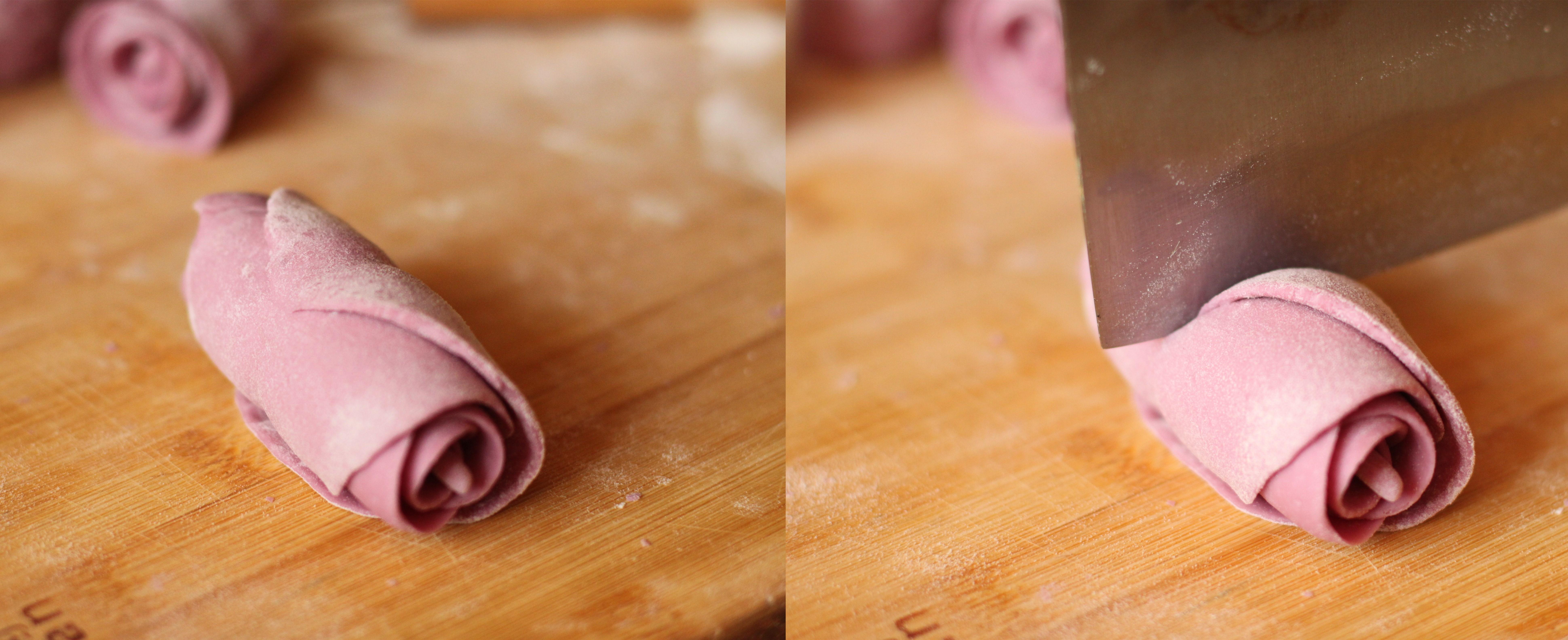紫薯玫瑰饅頭的做法 步骤14