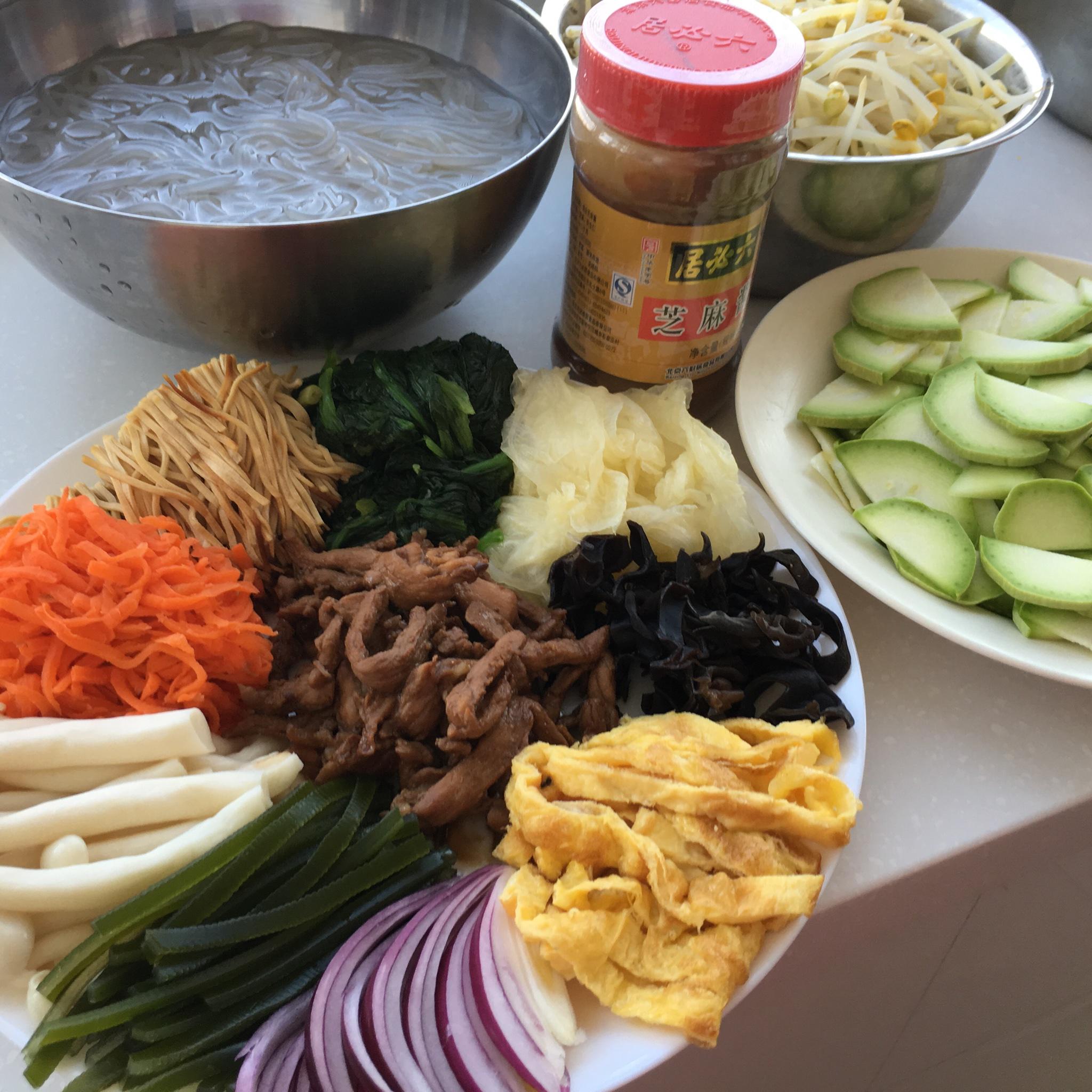 韓式拌雜菜的做法 步骤2