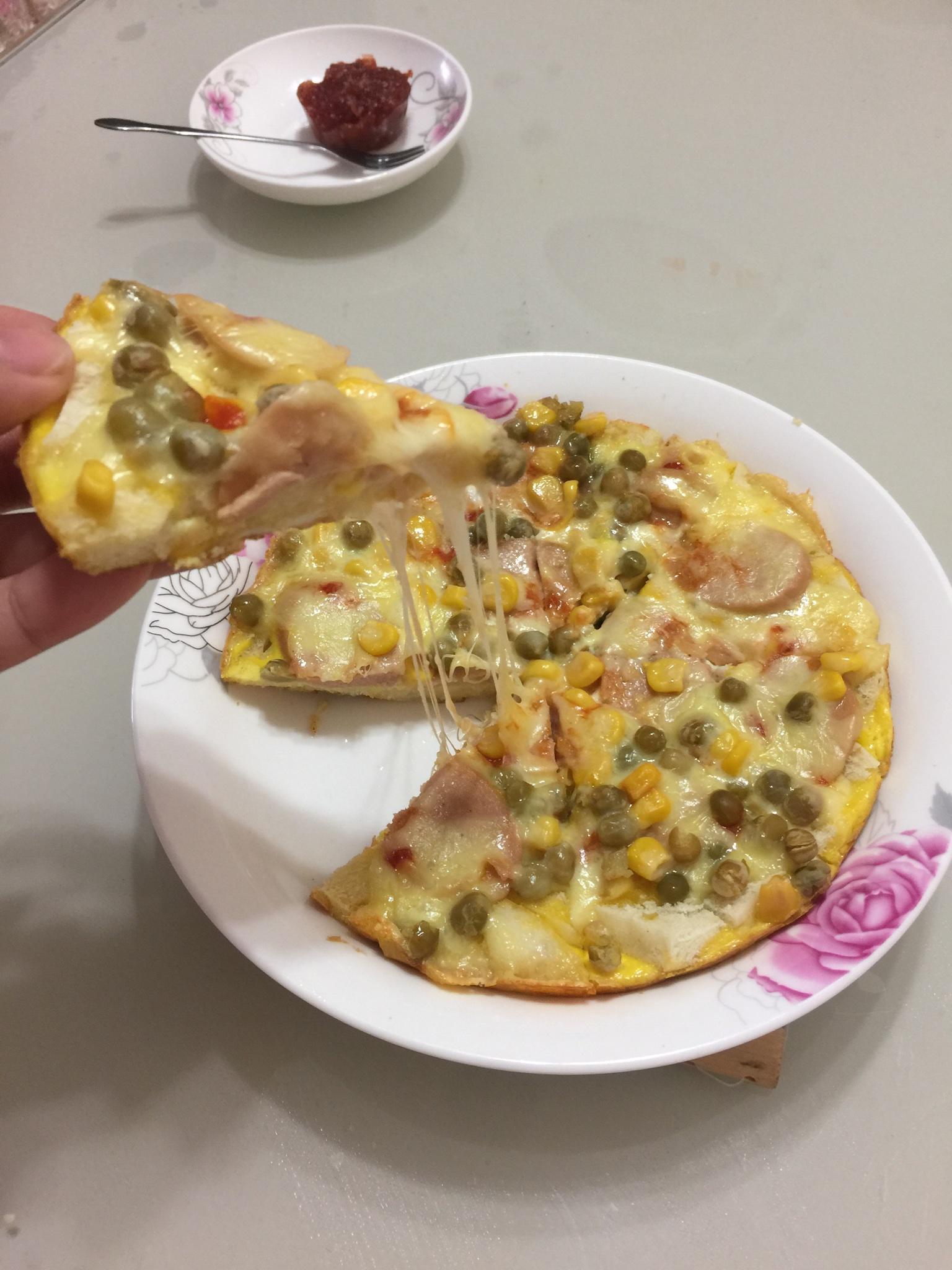 家庭版饅頭底披薩的做法 步骤9