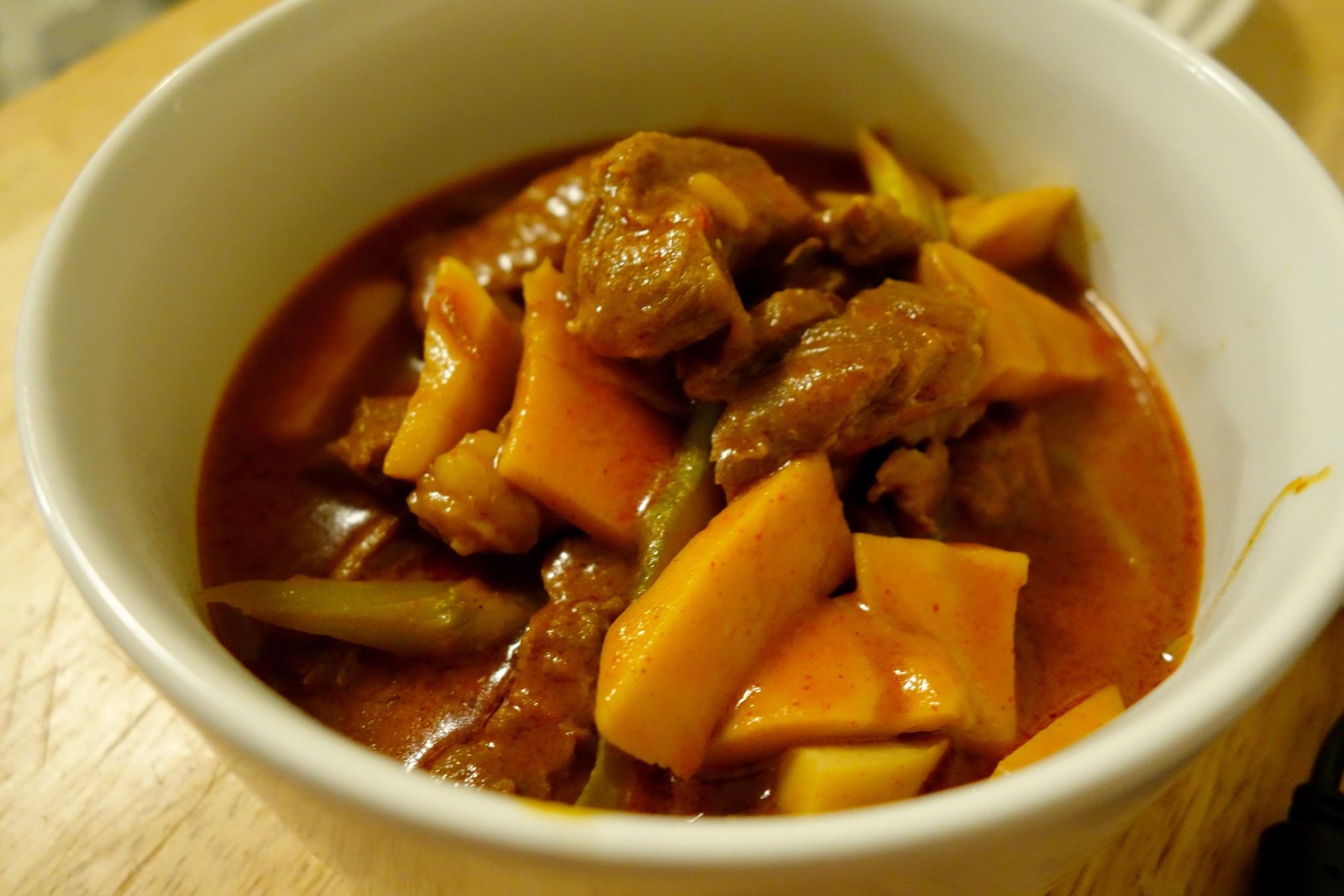 panang curry美味的泰式咖哩（調料包版）的做法 步骤7