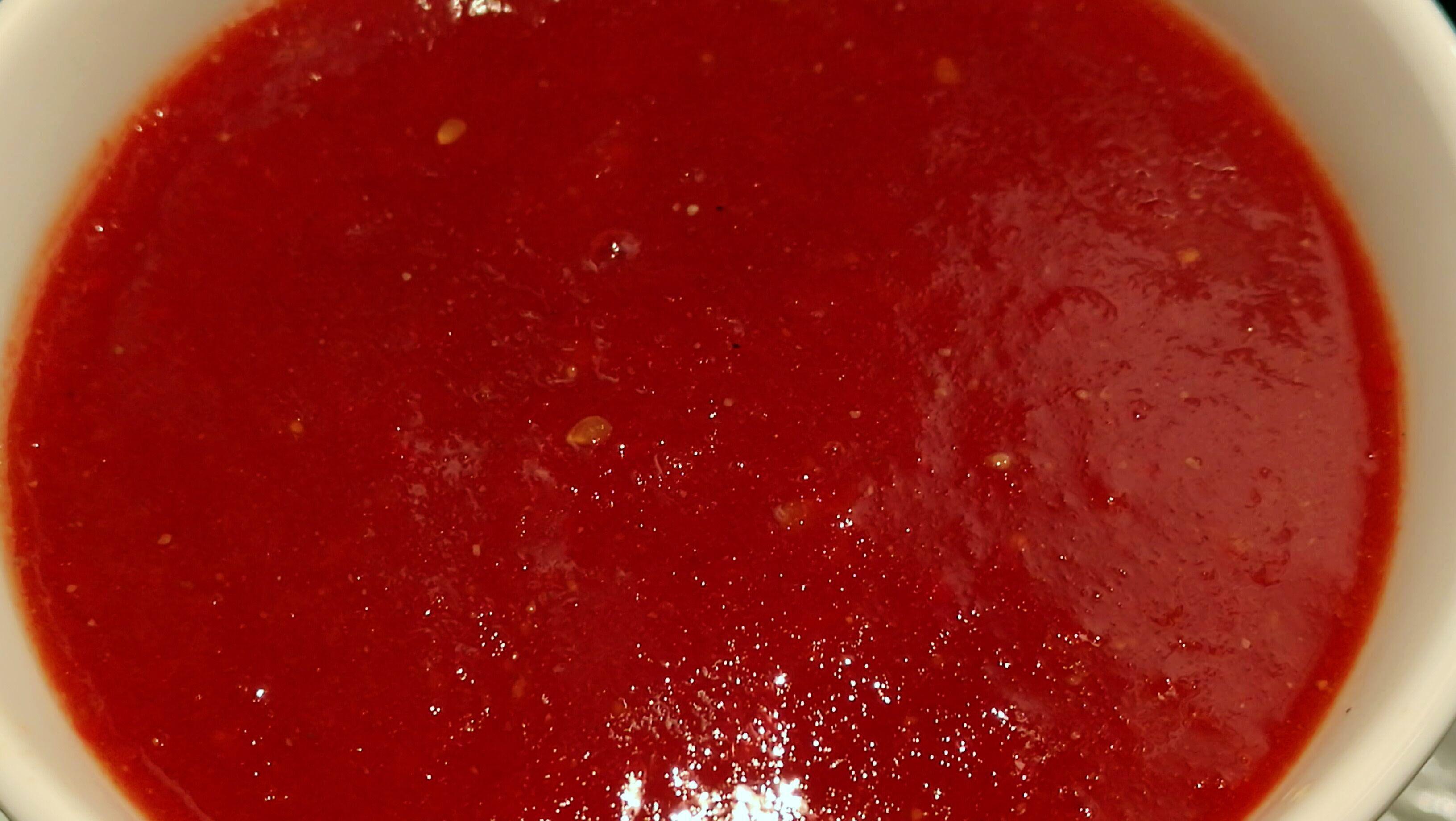 不含洋蔥，純素版番茄醬丨蕃茄醬·圓滿素食的做法 步骤1