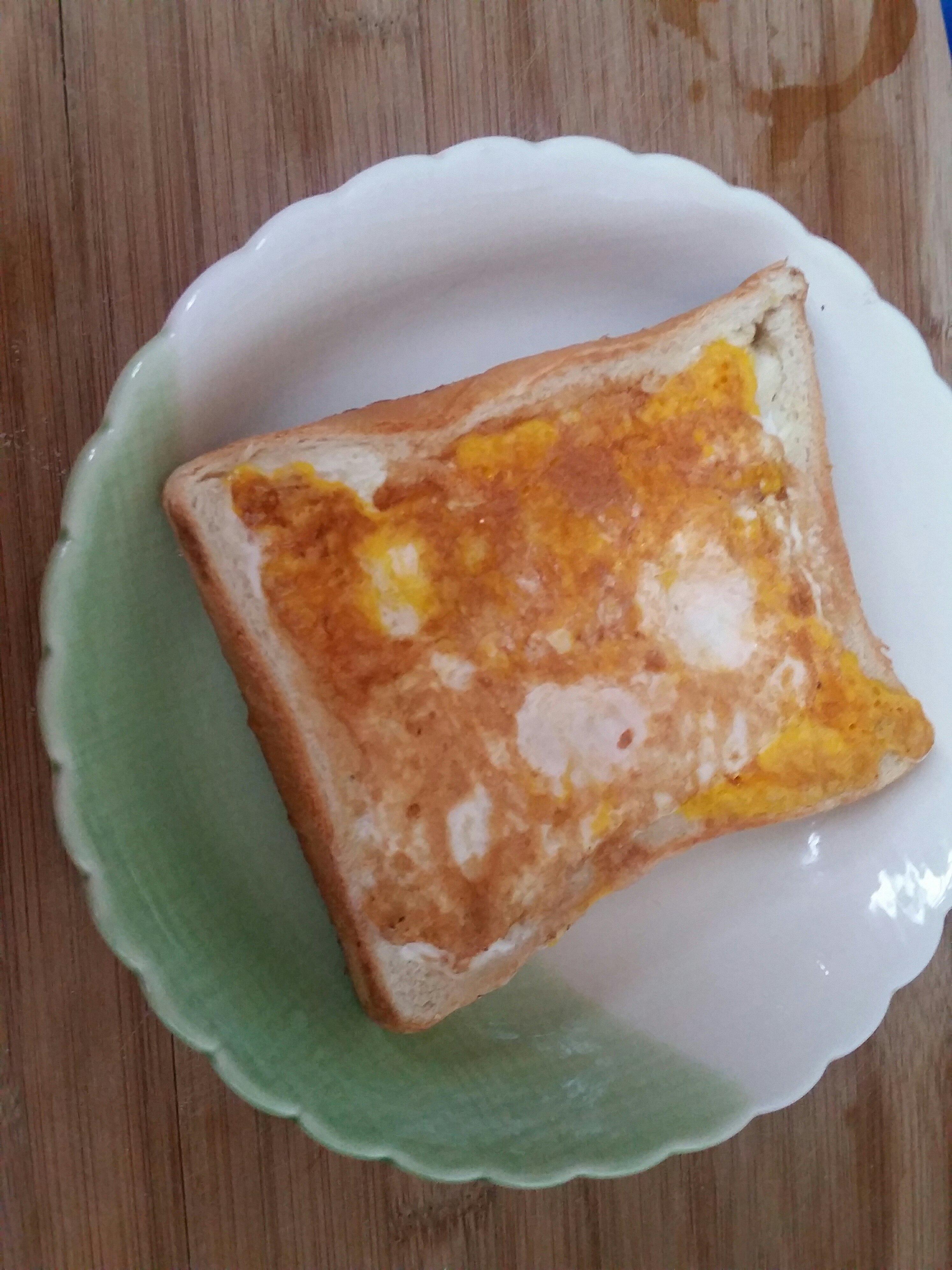 快手雞蛋三明治的做法 步骤5