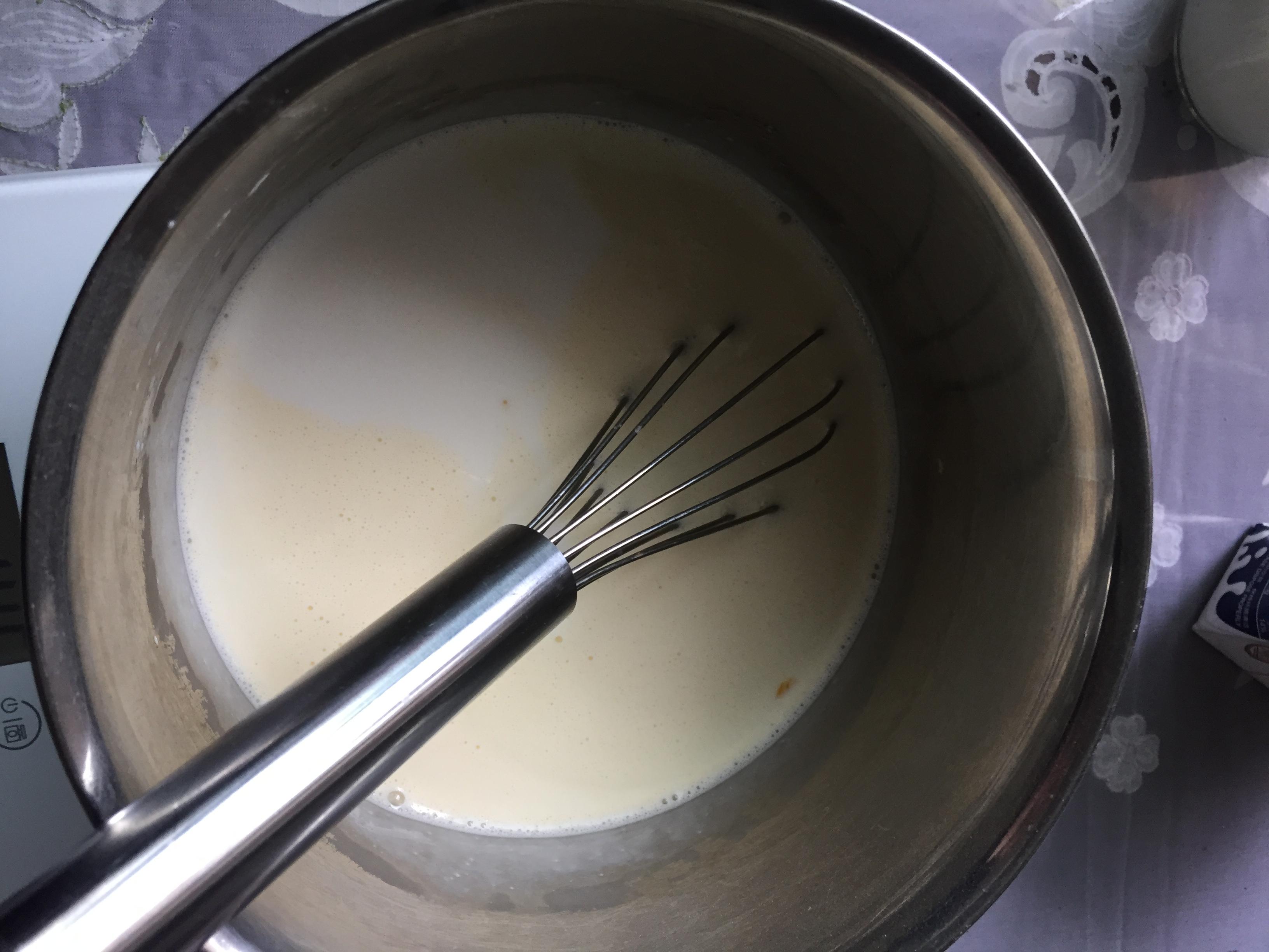 原味布丁（淡奶油快手版）的做法 步骤3