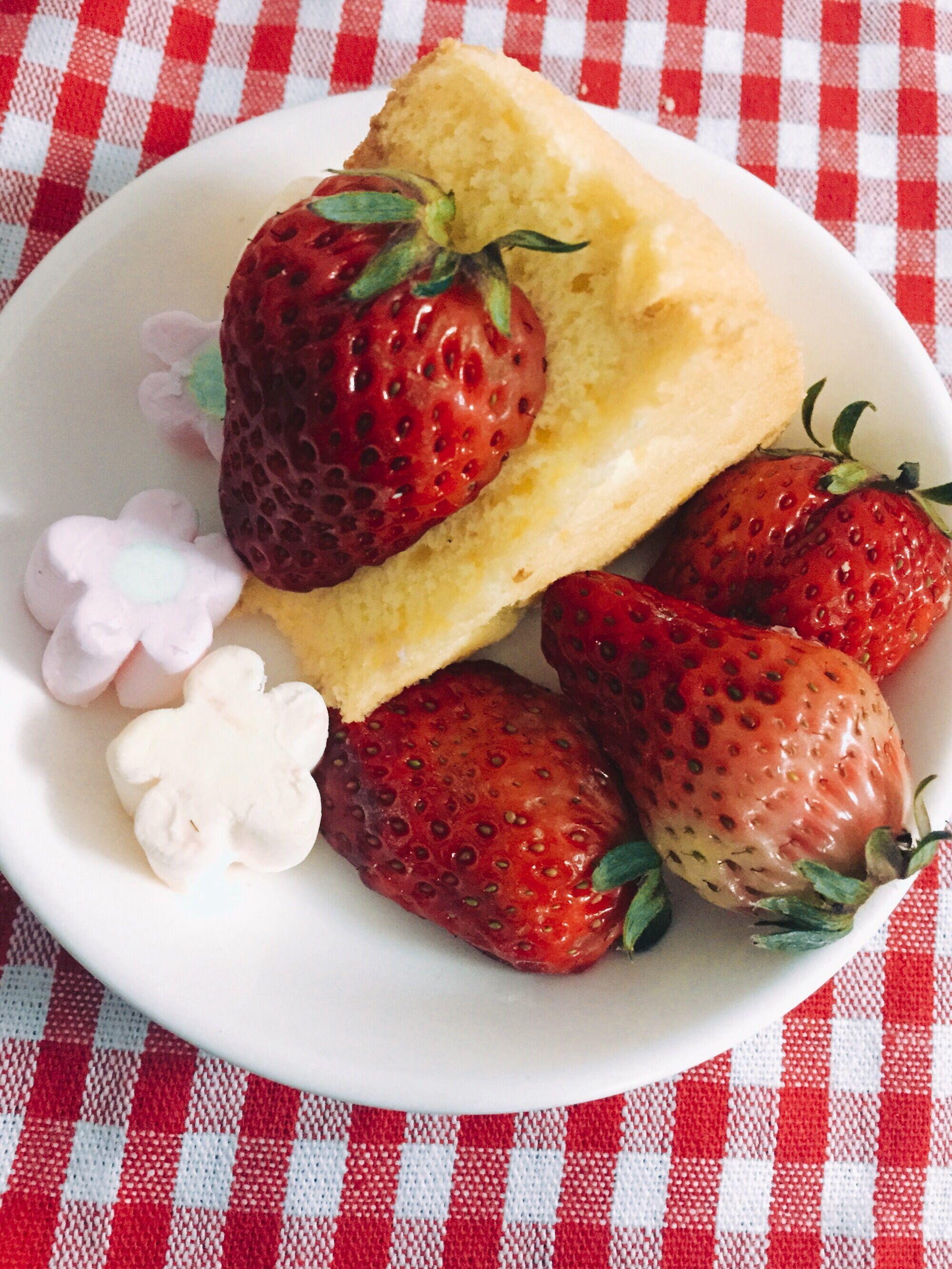 棉花糖草莓生日蛋糕（父母首選，無奶油無巧克力無芝士）的做法 步骤12
