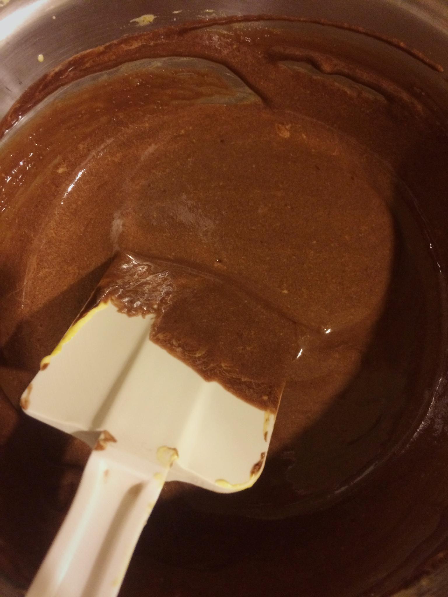 巧克力杯子蛋糕（流心無麪粉）的做法 步骤4