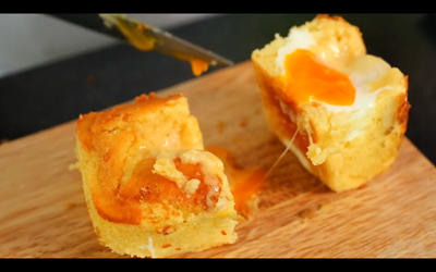 肉姐的雞蛋麪包Maangchi’s Korean Egg Bread（Gyeran-ppang）的做法 步骤21