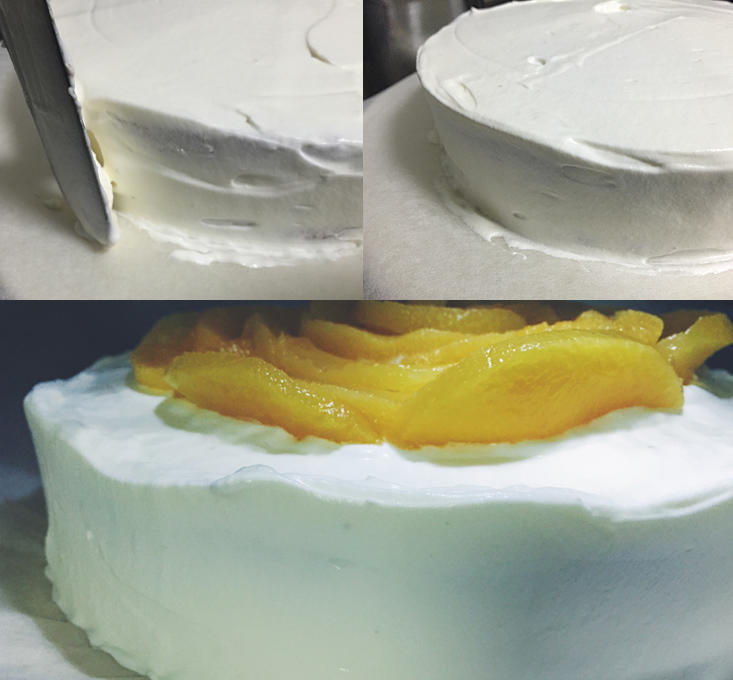 水果奶油可可海綿生日蛋糕的做法 步骤5