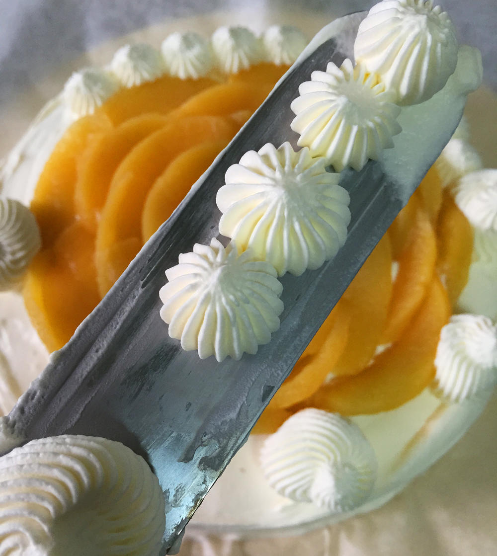 水果奶油可可海綿生日蛋糕的做法 步骤6