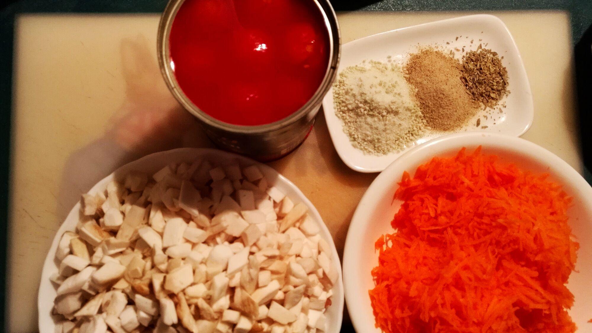 純素番茄意麪醬 · 圓滿素食的做法 步骤1