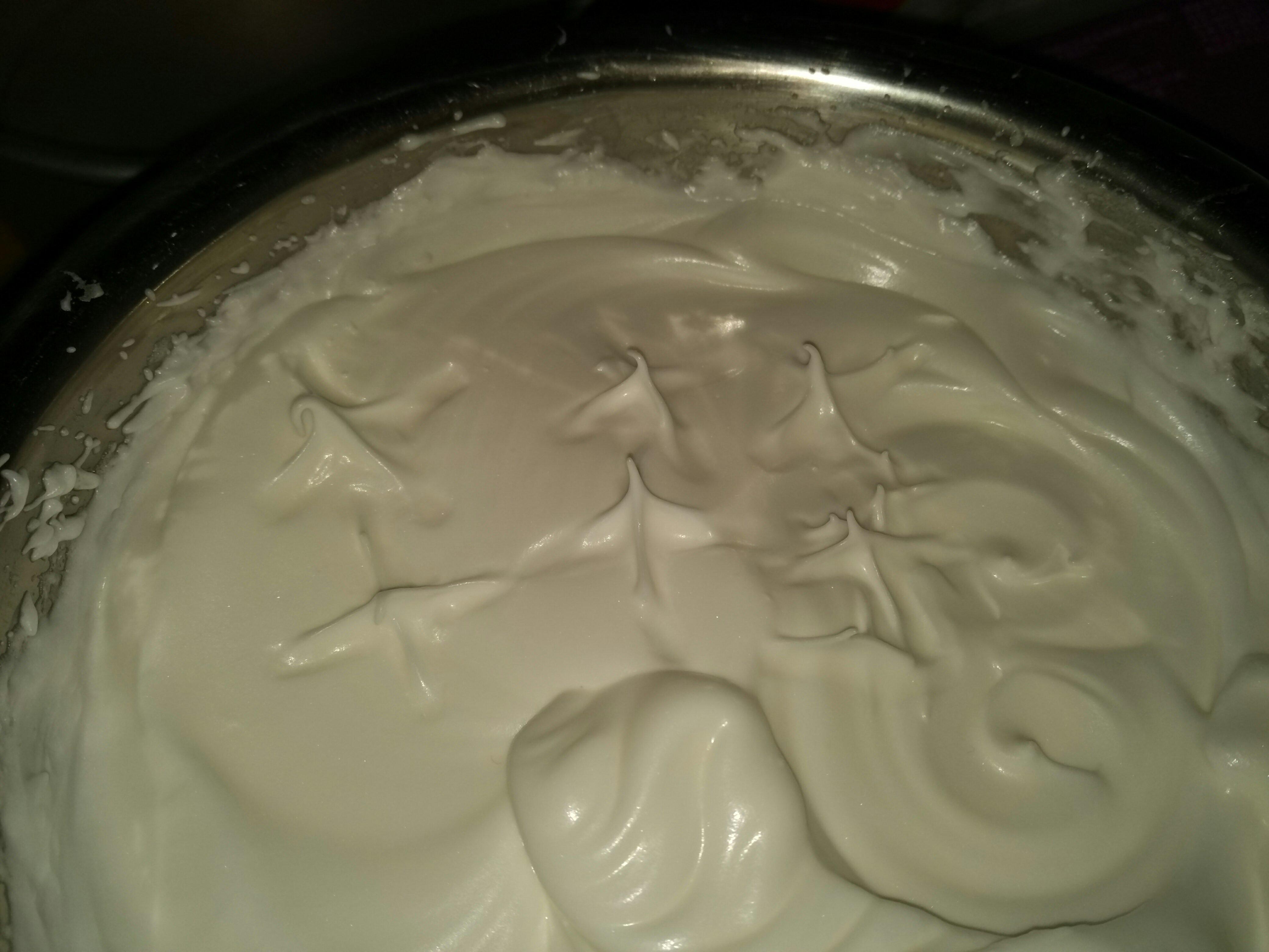沒有低粉做戚風蛋糕 （超級懶人版）（油條粉）的做法 步骤3