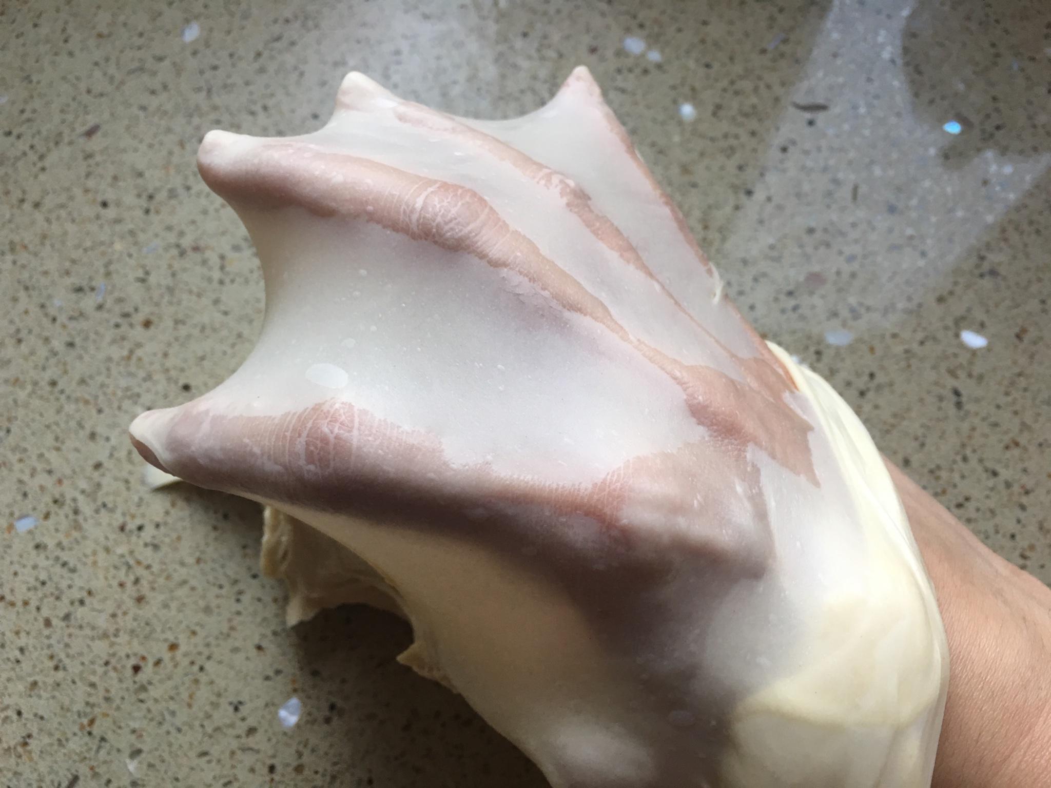 軟綿綿奶油紅豆吐司（附20分鐘手揉手套膜方法）的做法 步骤4