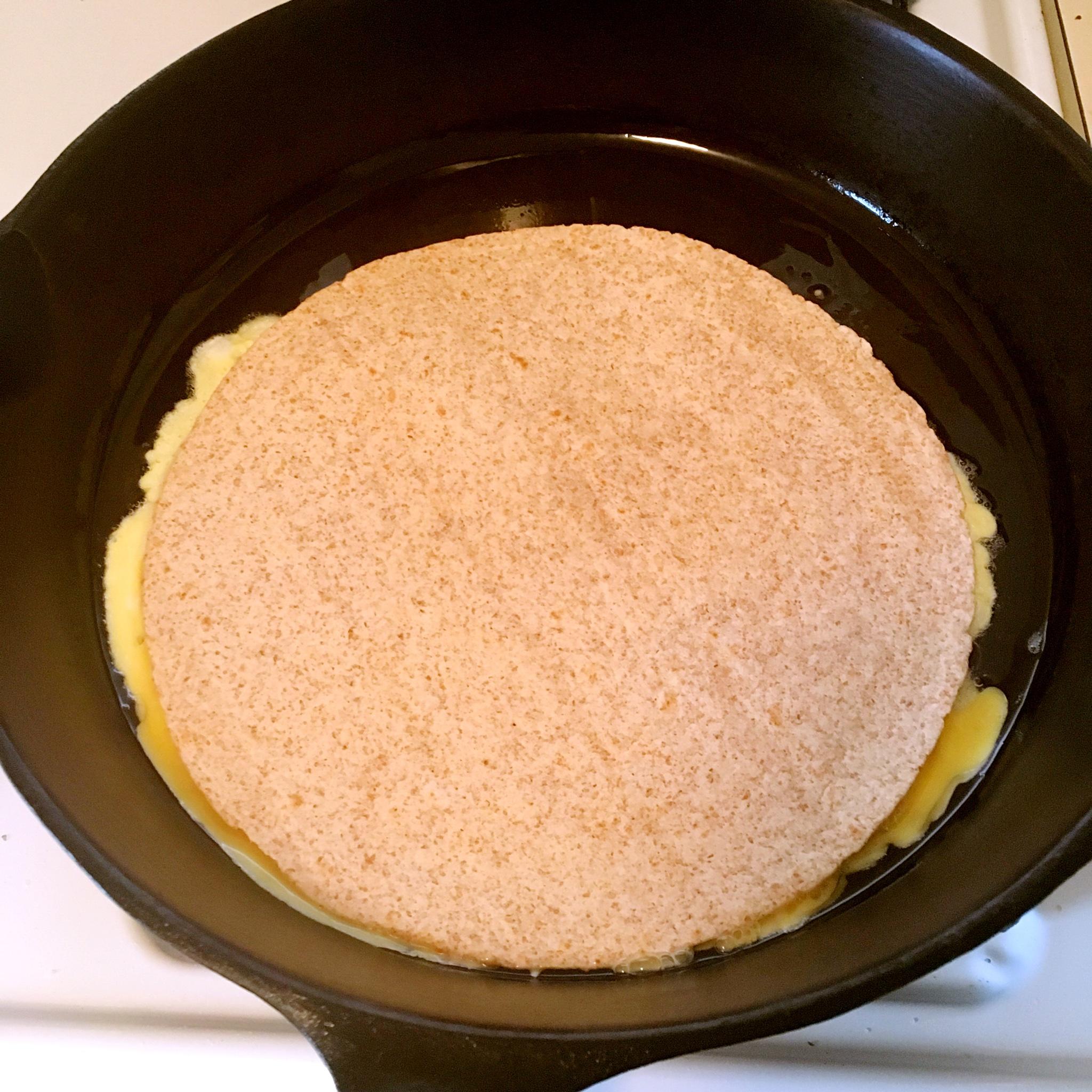 美式早餐蛋餅(大胃王版)的做法 步骤4
