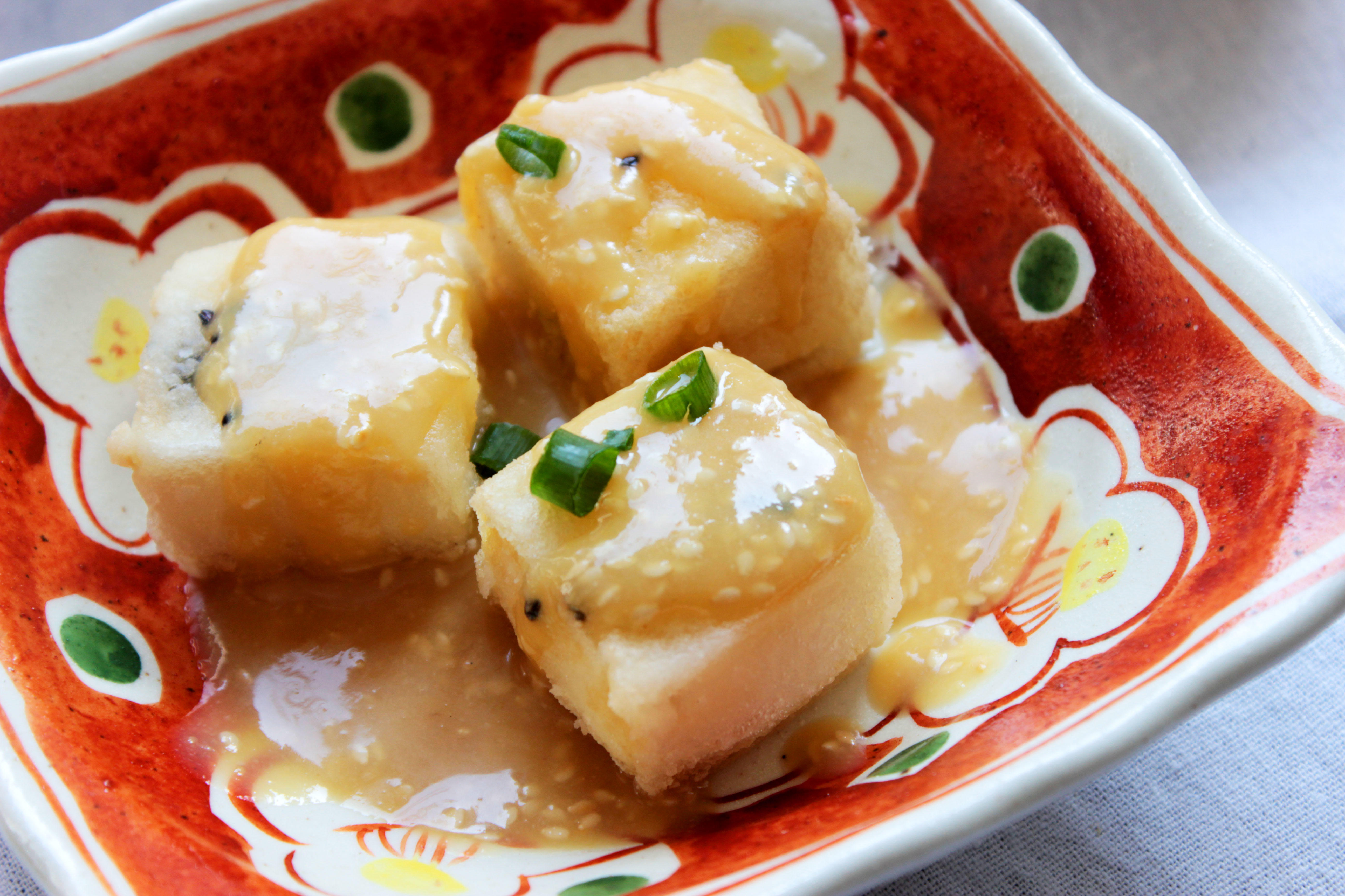 【山姆廚房】味噌醬煎炸豆腐的做法 步骤7