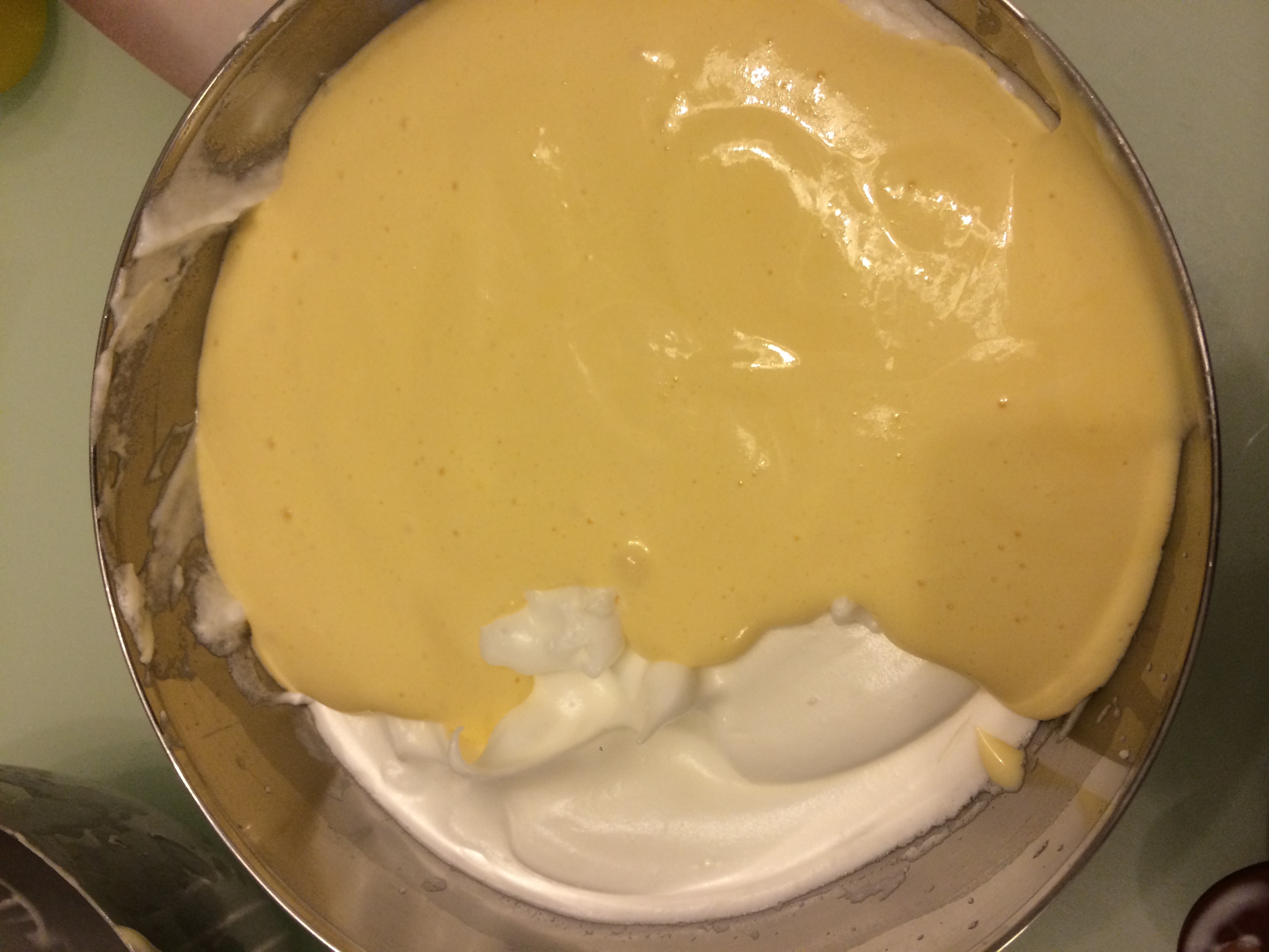 奶油乳酪戚風的做法 步骤15