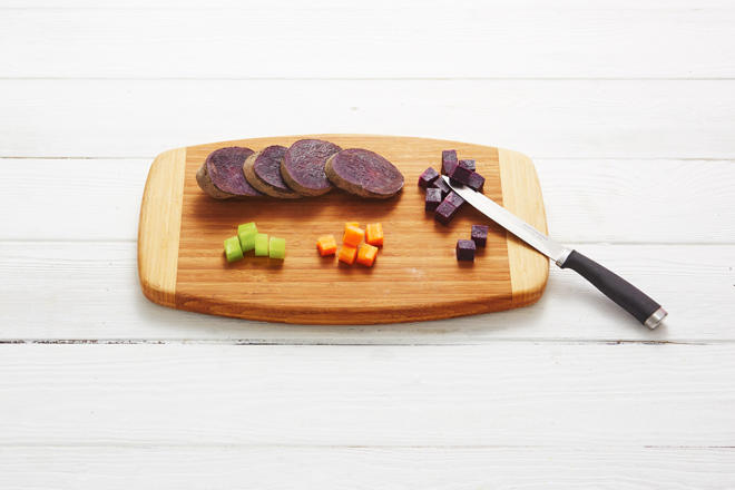 【春播主廚張朝輝】紫土豆沙拉的做法 步骤2