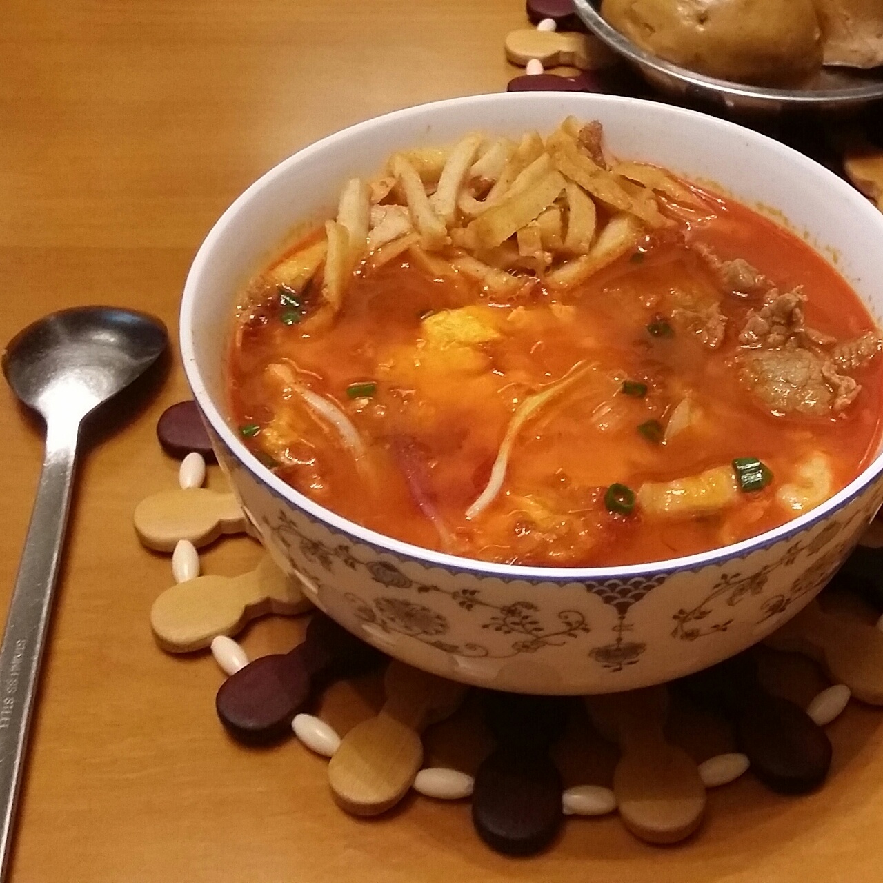 韓式辣醬湯泡飯的做法 步骤12